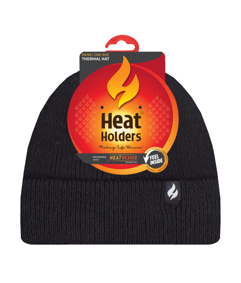 Oran Solid Flat Knit Roll Up Hat
