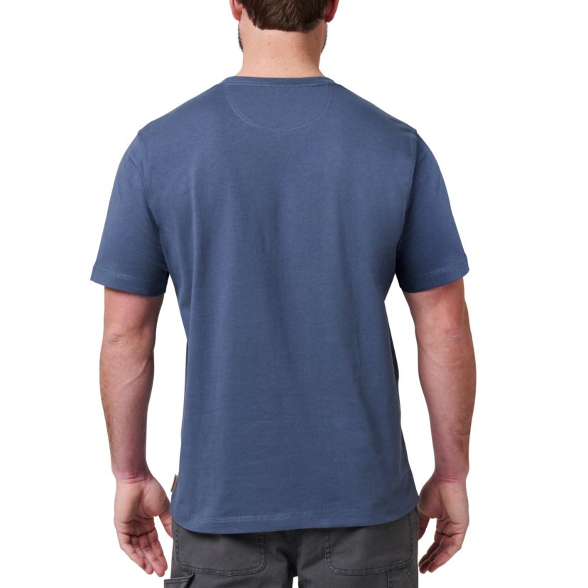 Mens Lucky Brand Workwear Short Sleeve Core Logo T-Shirt