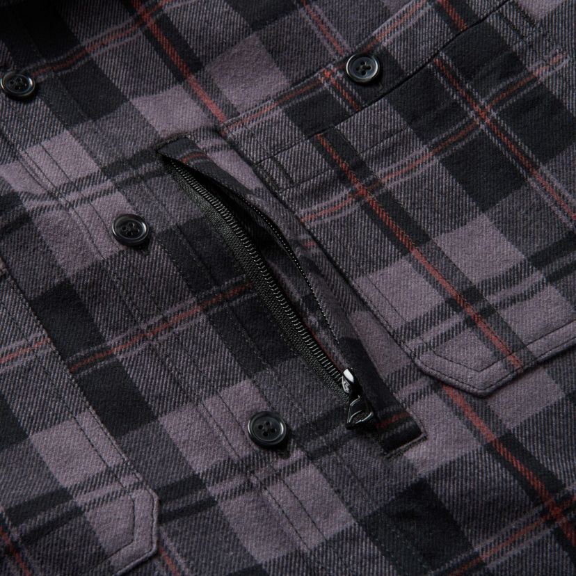 Mens Lucky Brand Workwear Long Sleeve Harvest Yarn Dyed Plaid Flannel Workshirt