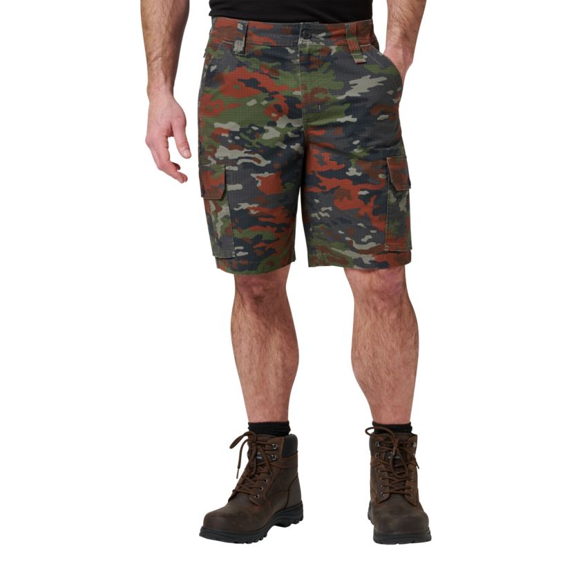 Mens Lucky Brand Workwear Camo Ripstop Cargo Short