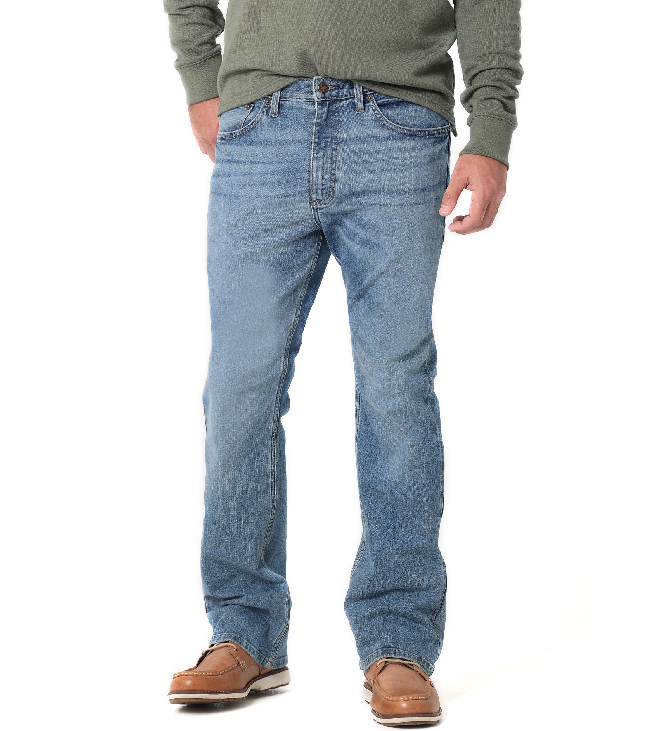 Mens Foundation Relaxed Bootcut Denim Jeans