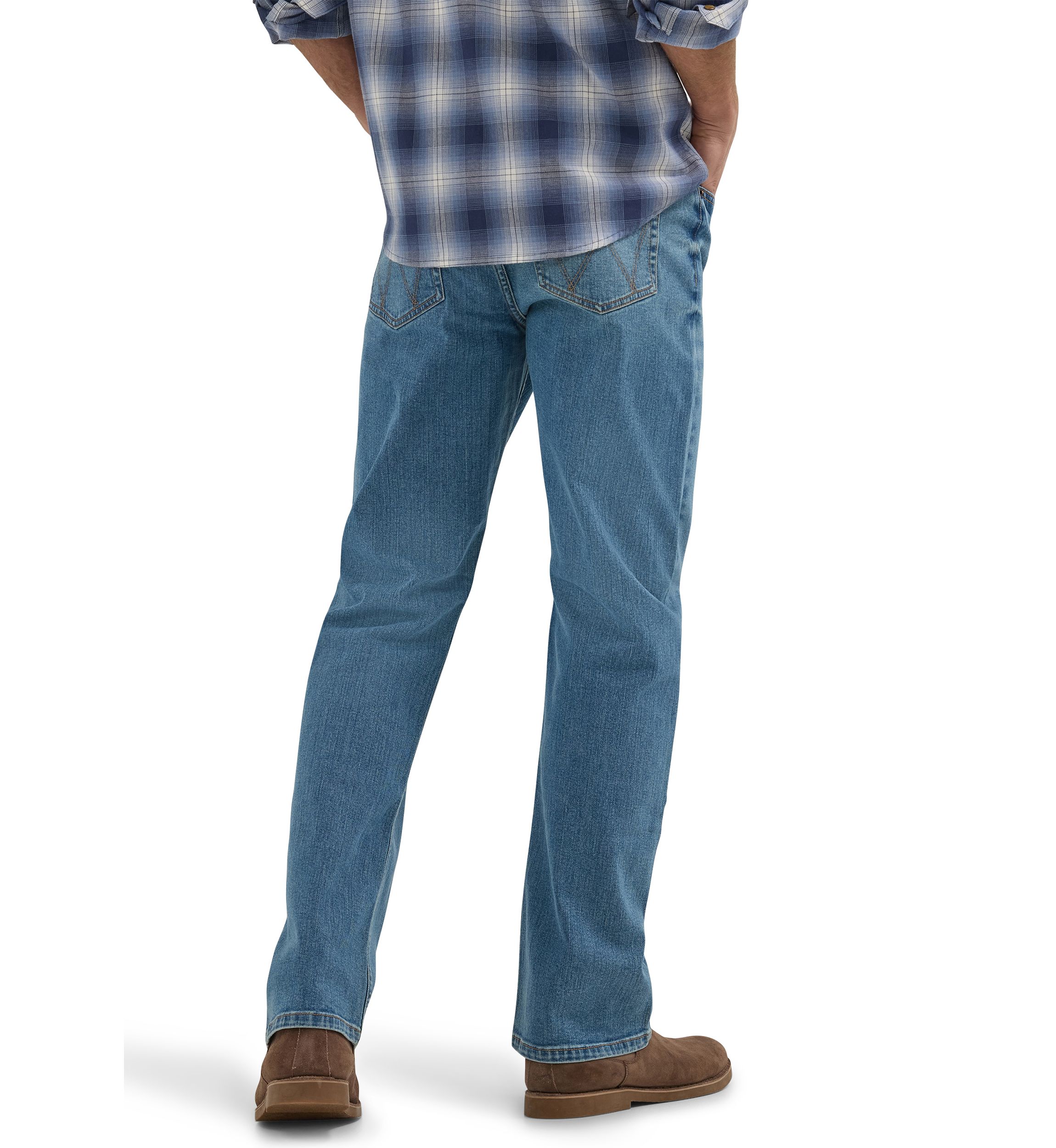 Mens Foundation Relaxed Bootcut Denim Jeans