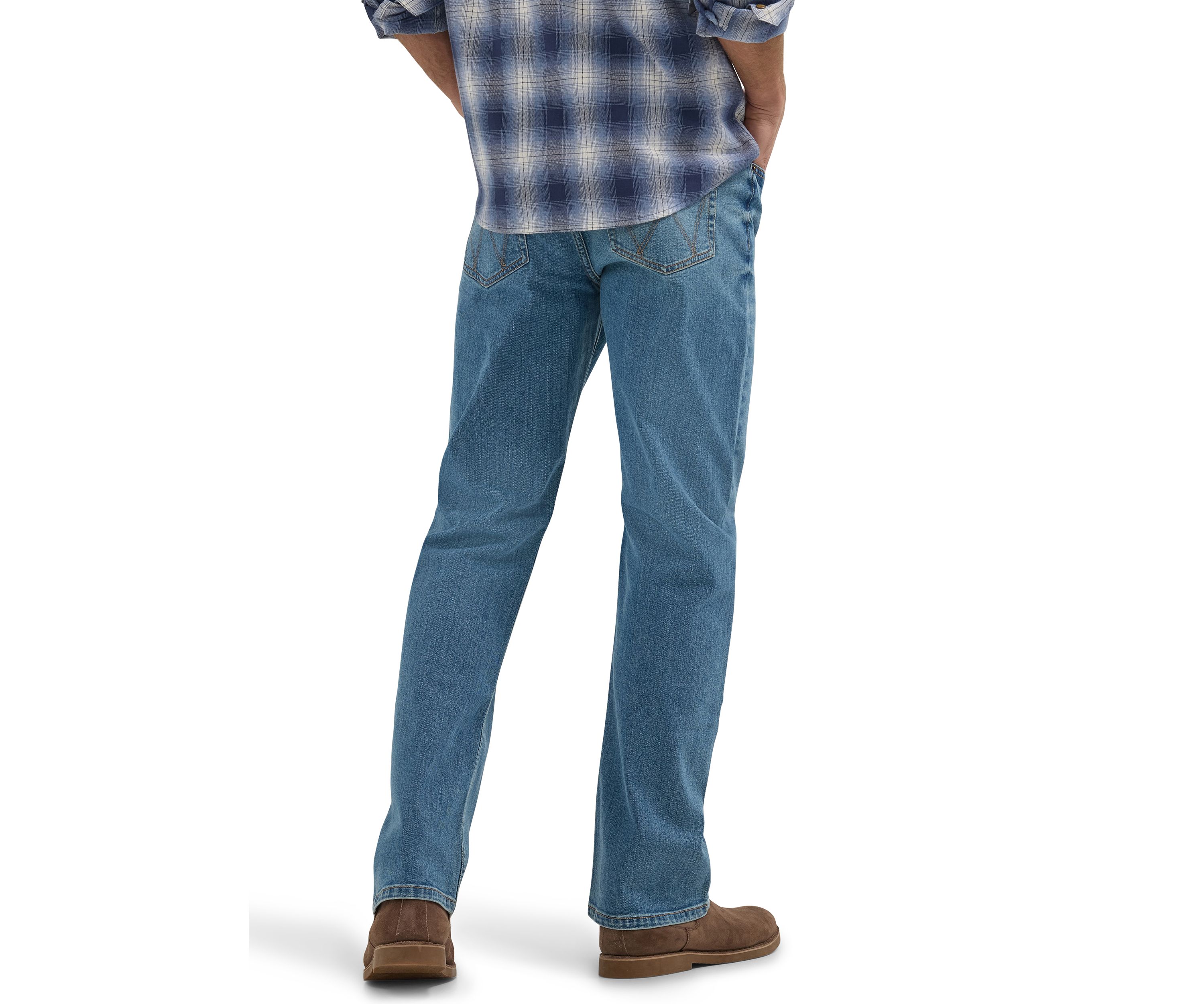 Mens Foundation Relaxed Bootcut Denim Jeans