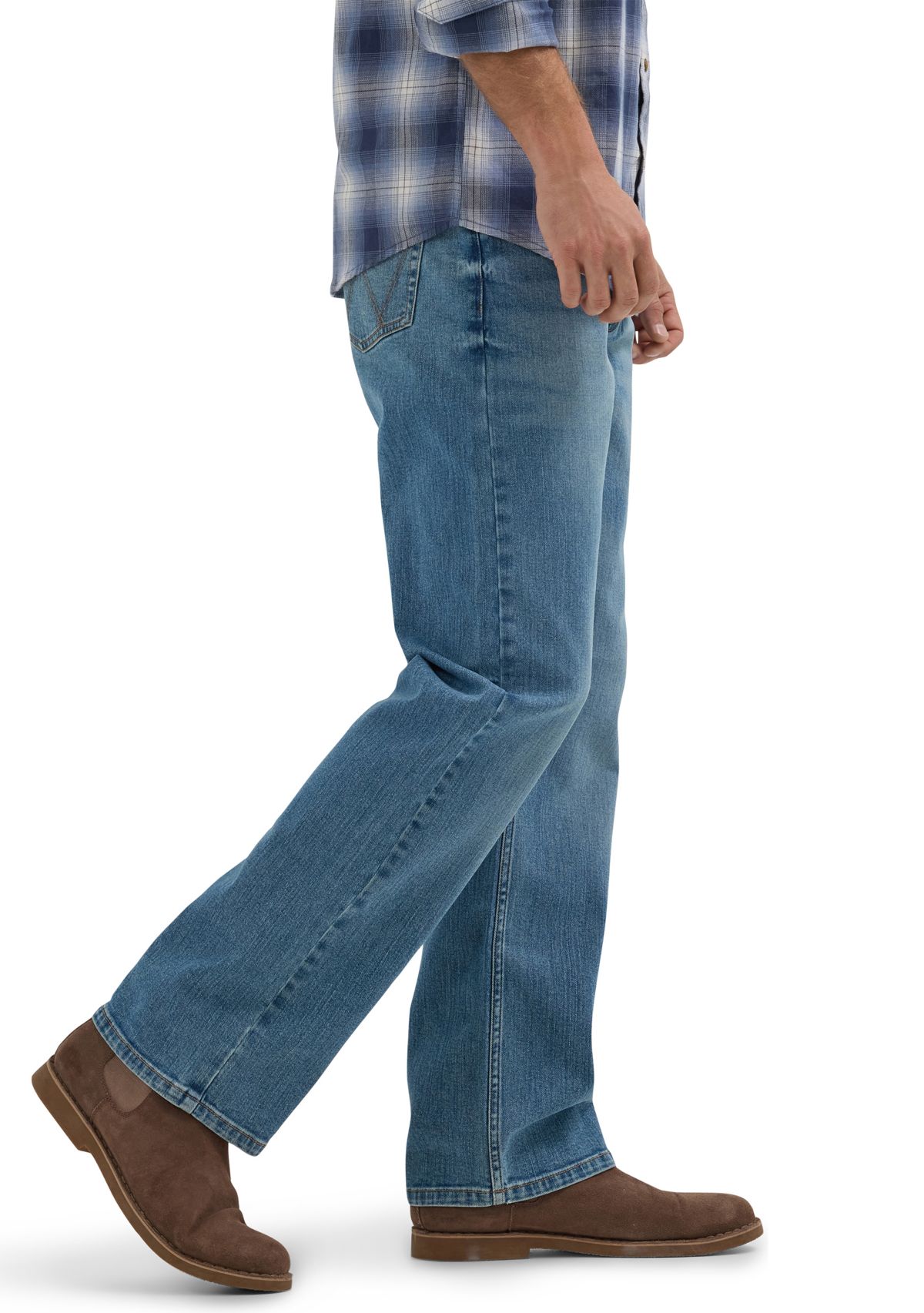 Mens Foundation Relaxed Bootcut Denim Jeans