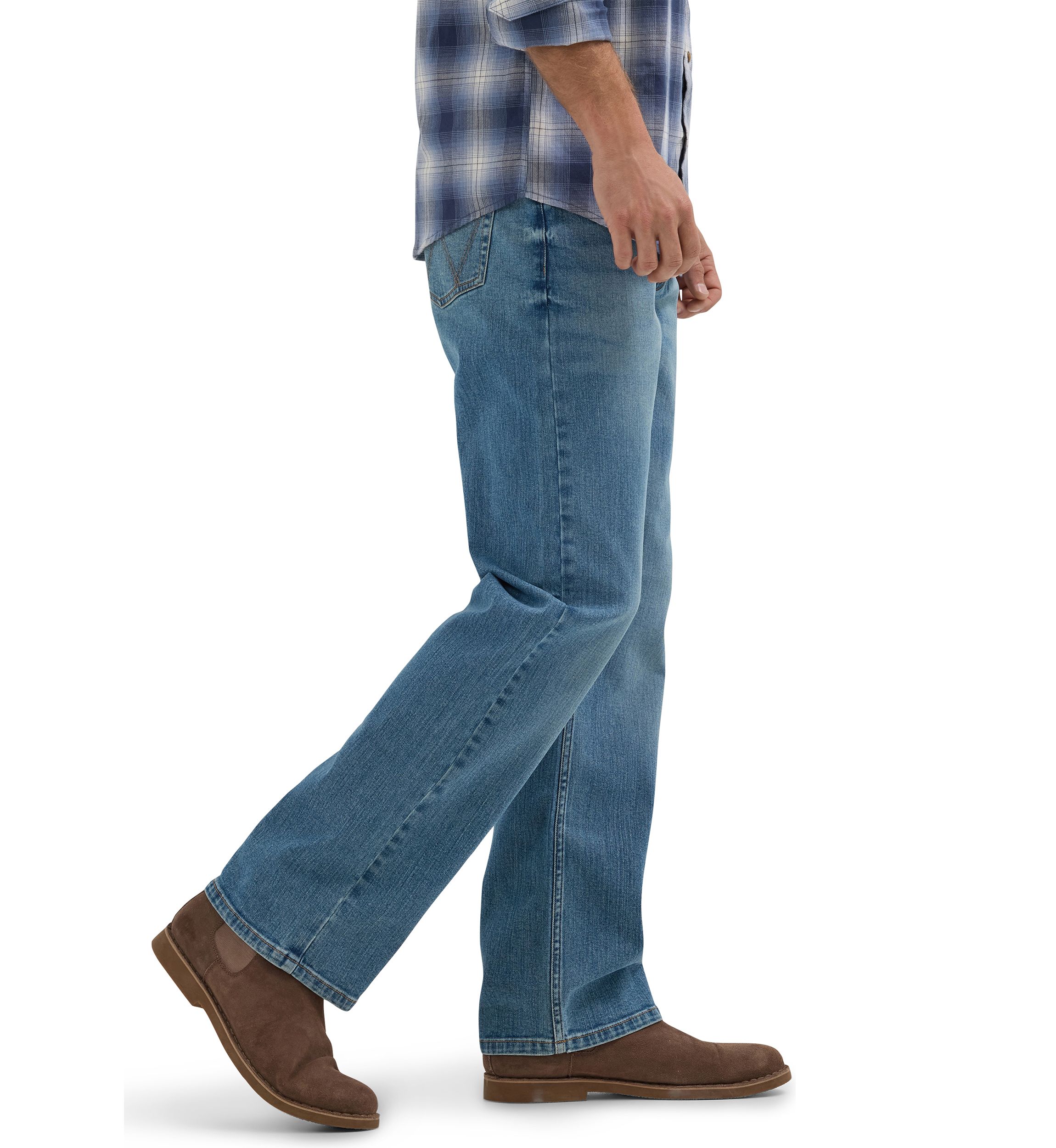 Mens Foundation Relaxed Bootcut Denim Jeans