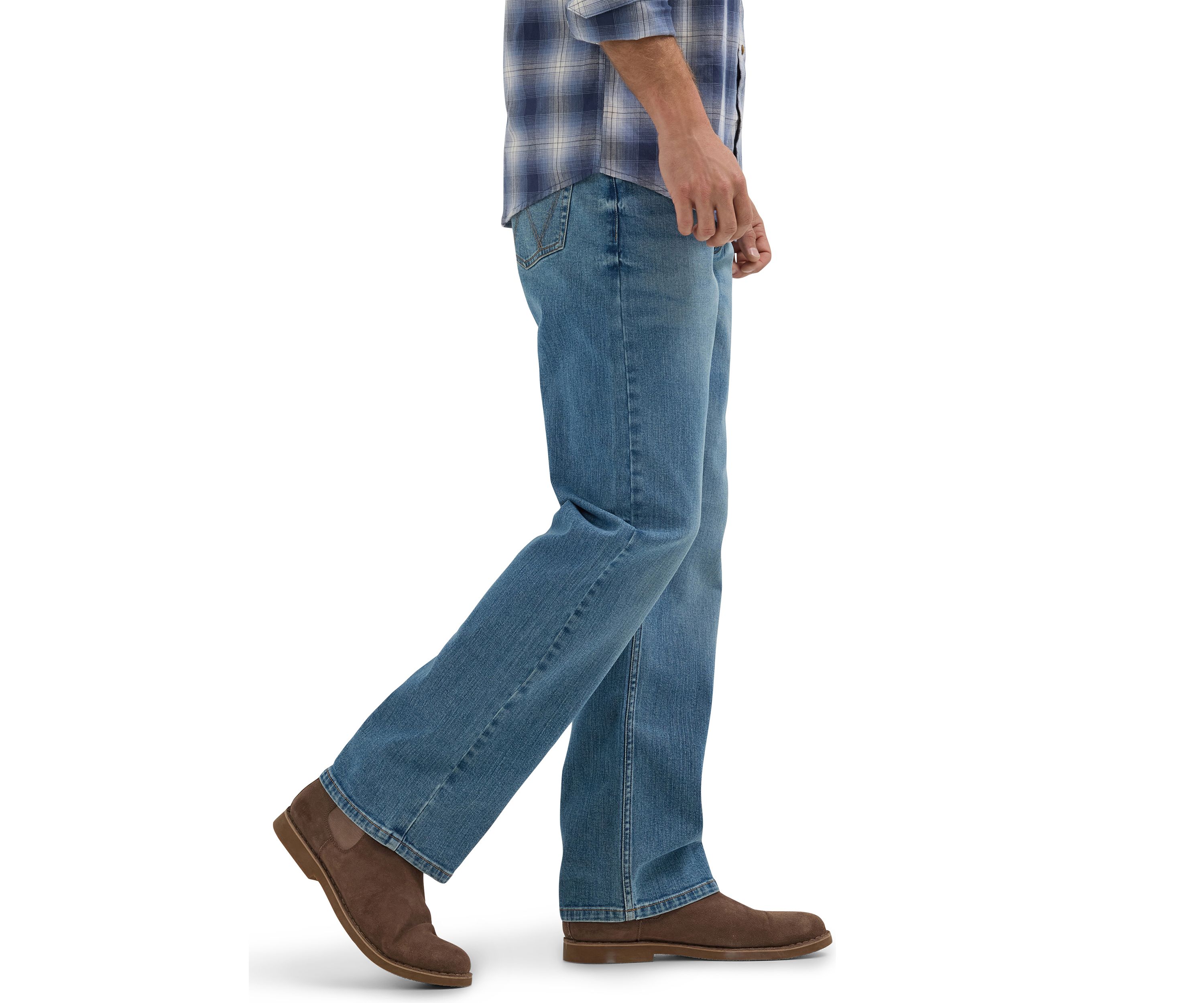 Mens Foundation Relaxed Bootcut Denim Jeans