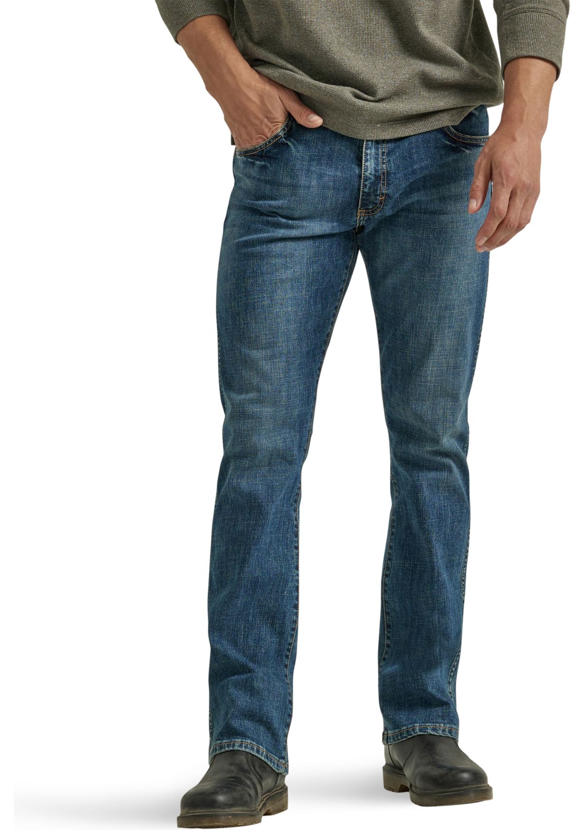   Relaxed Bootcut Jeans 