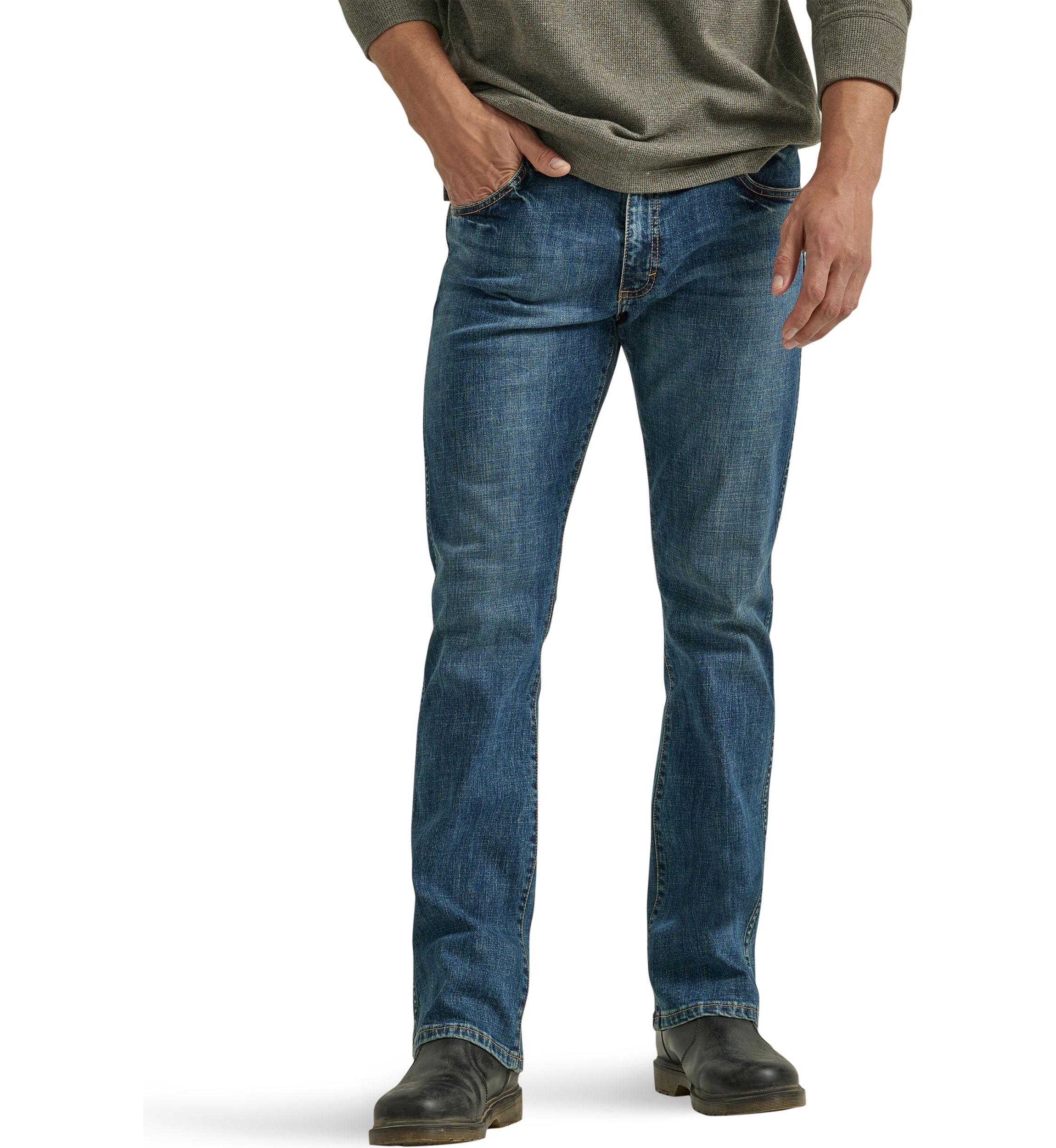   Relaxed Bootcut Jeans 