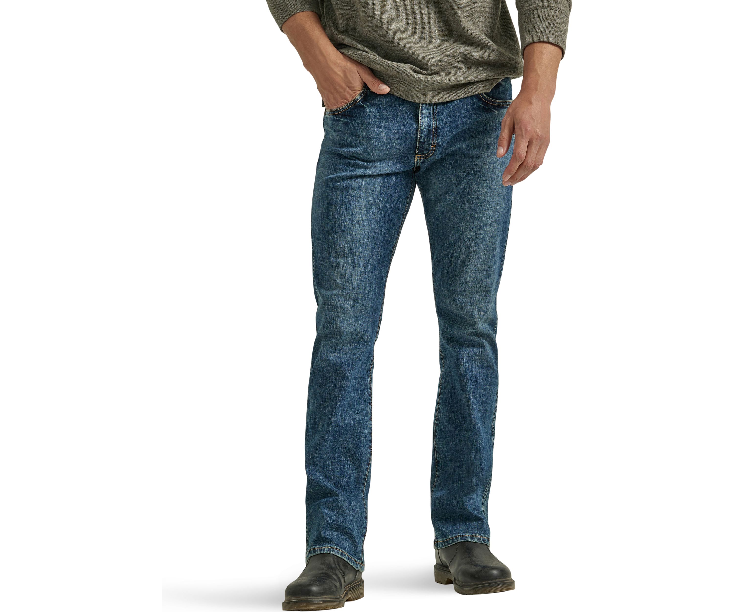   Relaxed Bootcut Jeans 