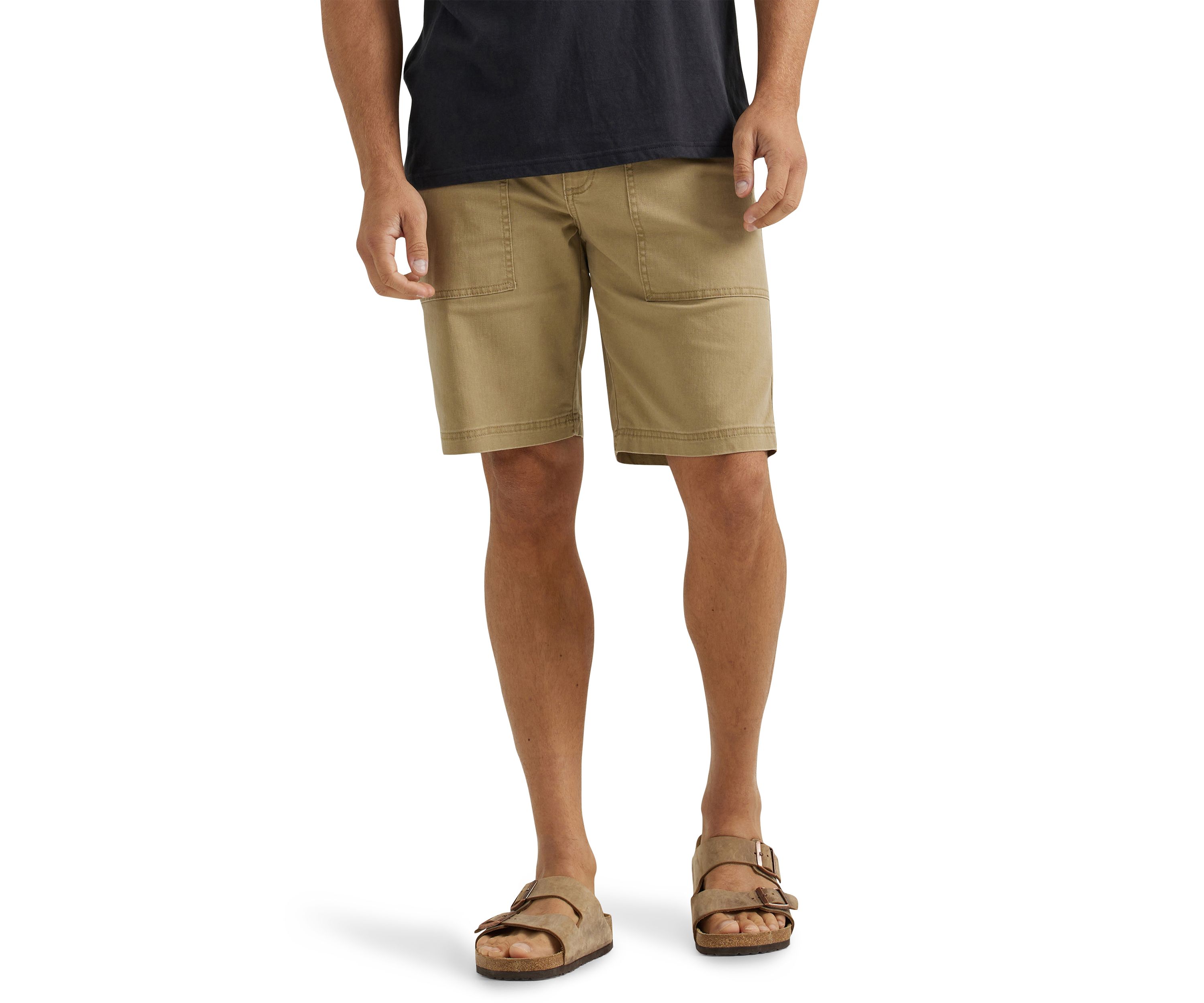 Mens Utility Fatigue 10 Flat Front Shorts