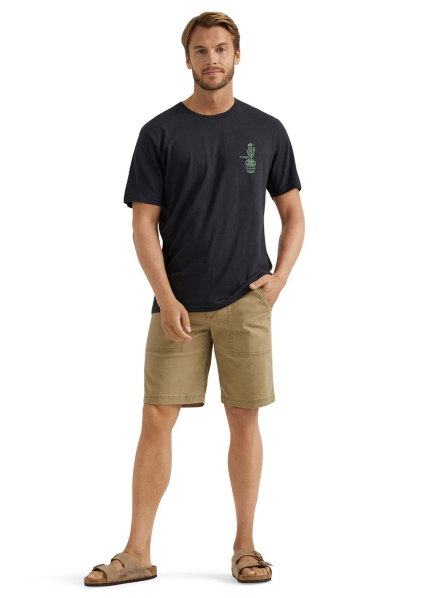 Mens Utility Fatigue 10 Flat Front Shorts
