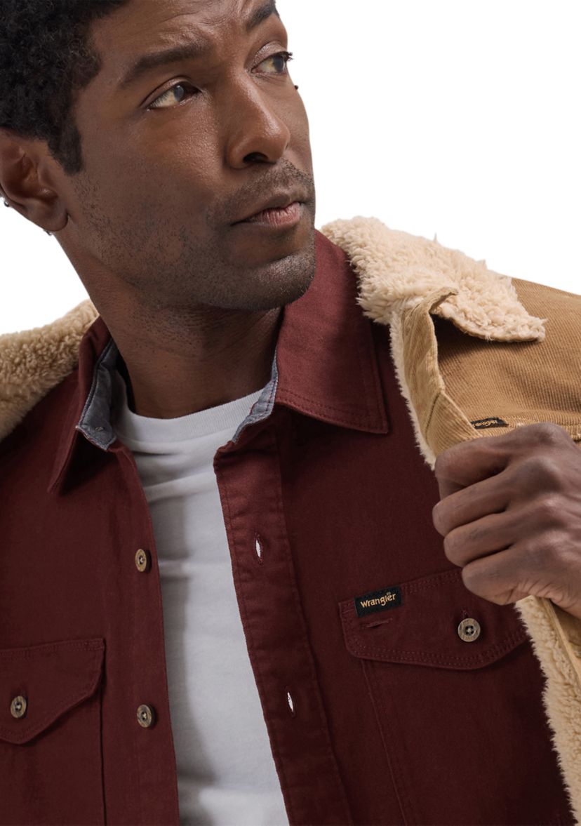 Mens Brushed Back Twill Shirt