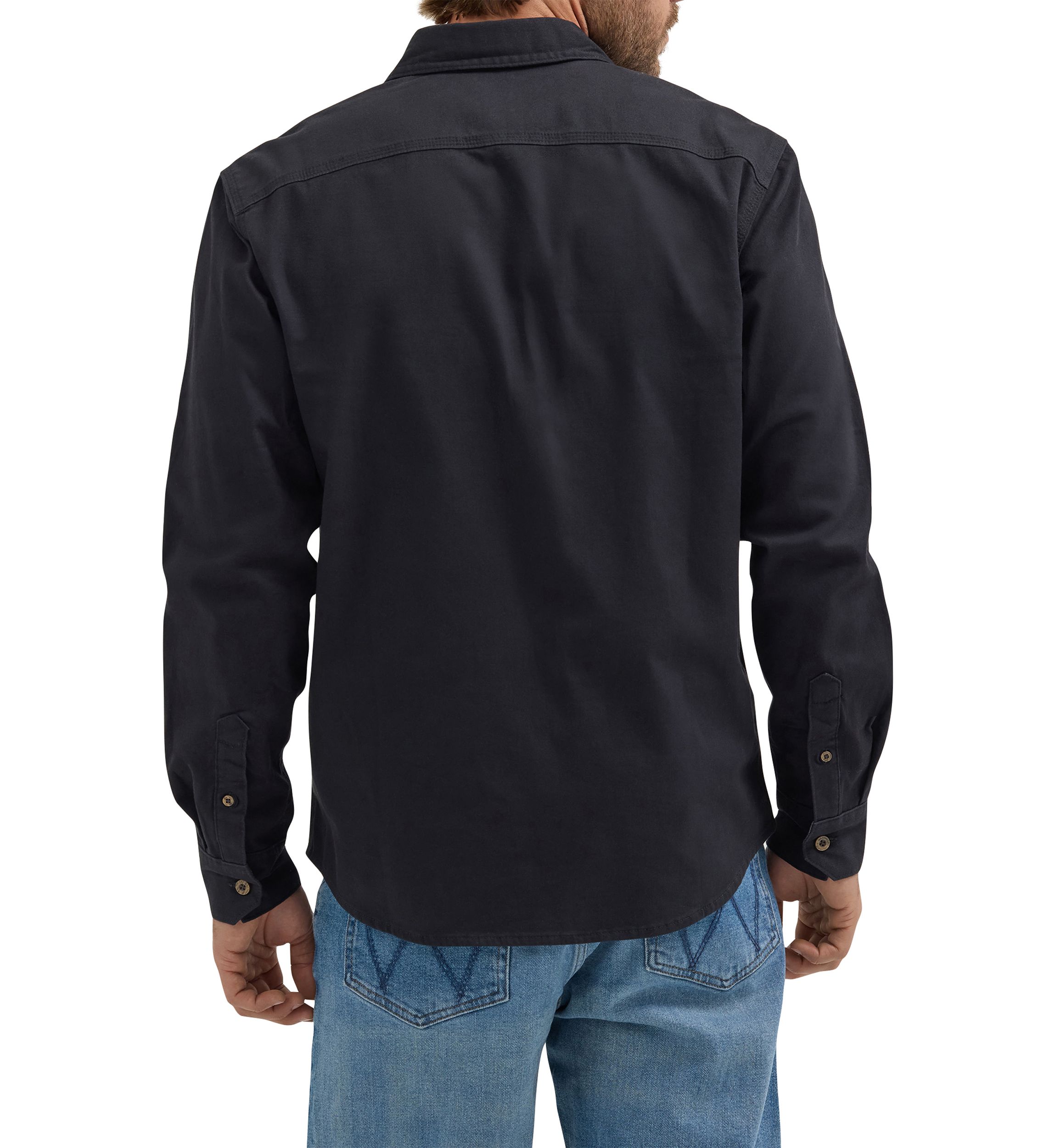 Mens Solid Twill Shirt