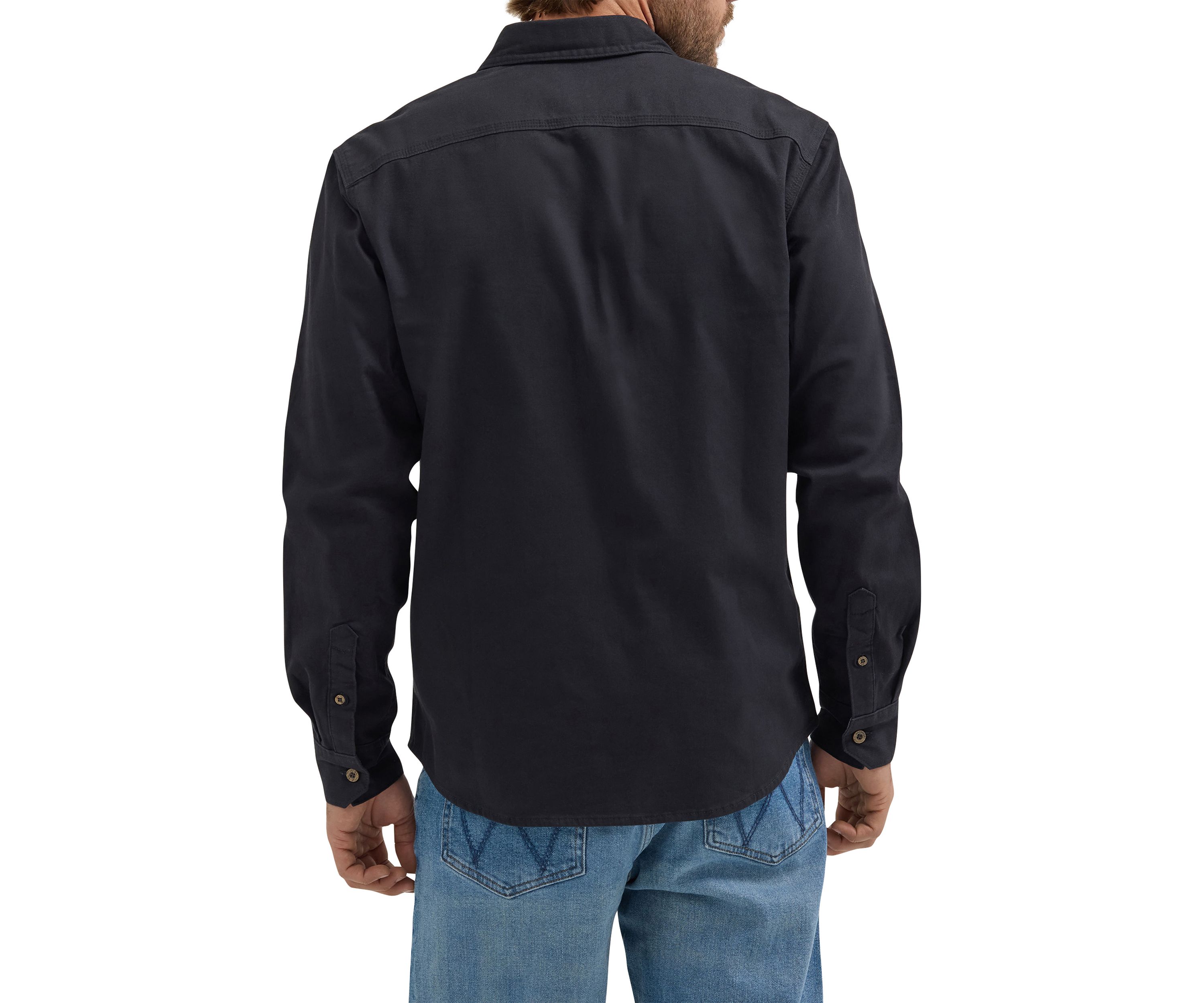 Mens Solid Twill Shirt