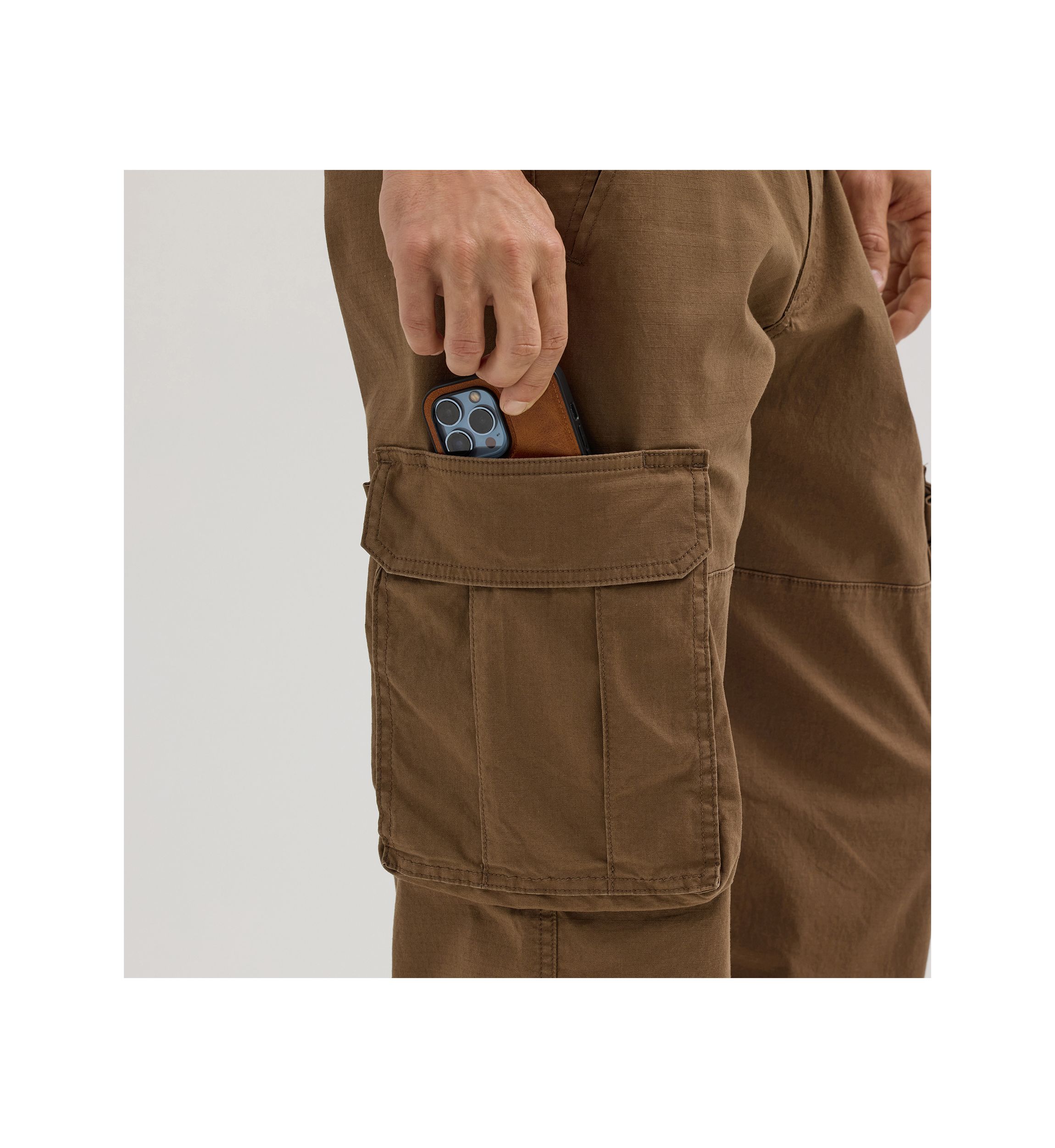 Mens Ripstop Cargo Jeans