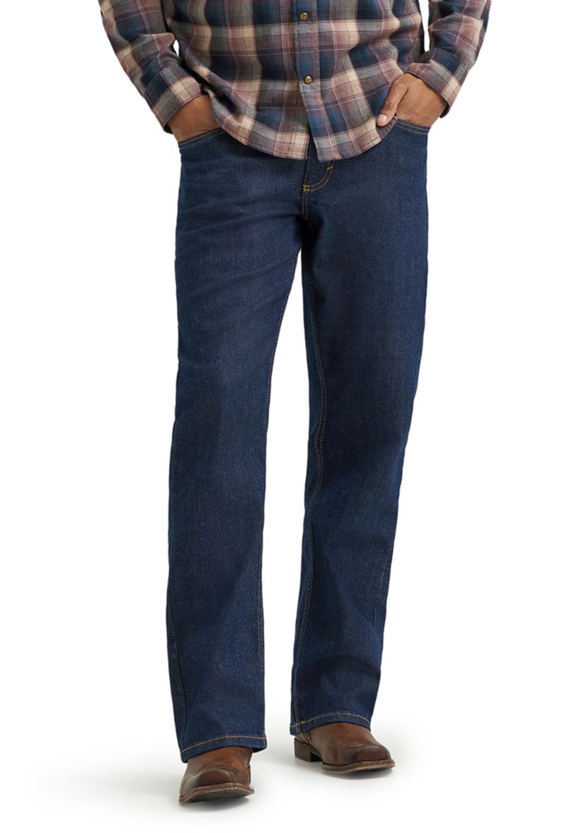 Mens Relaxed Bootcut Jeans