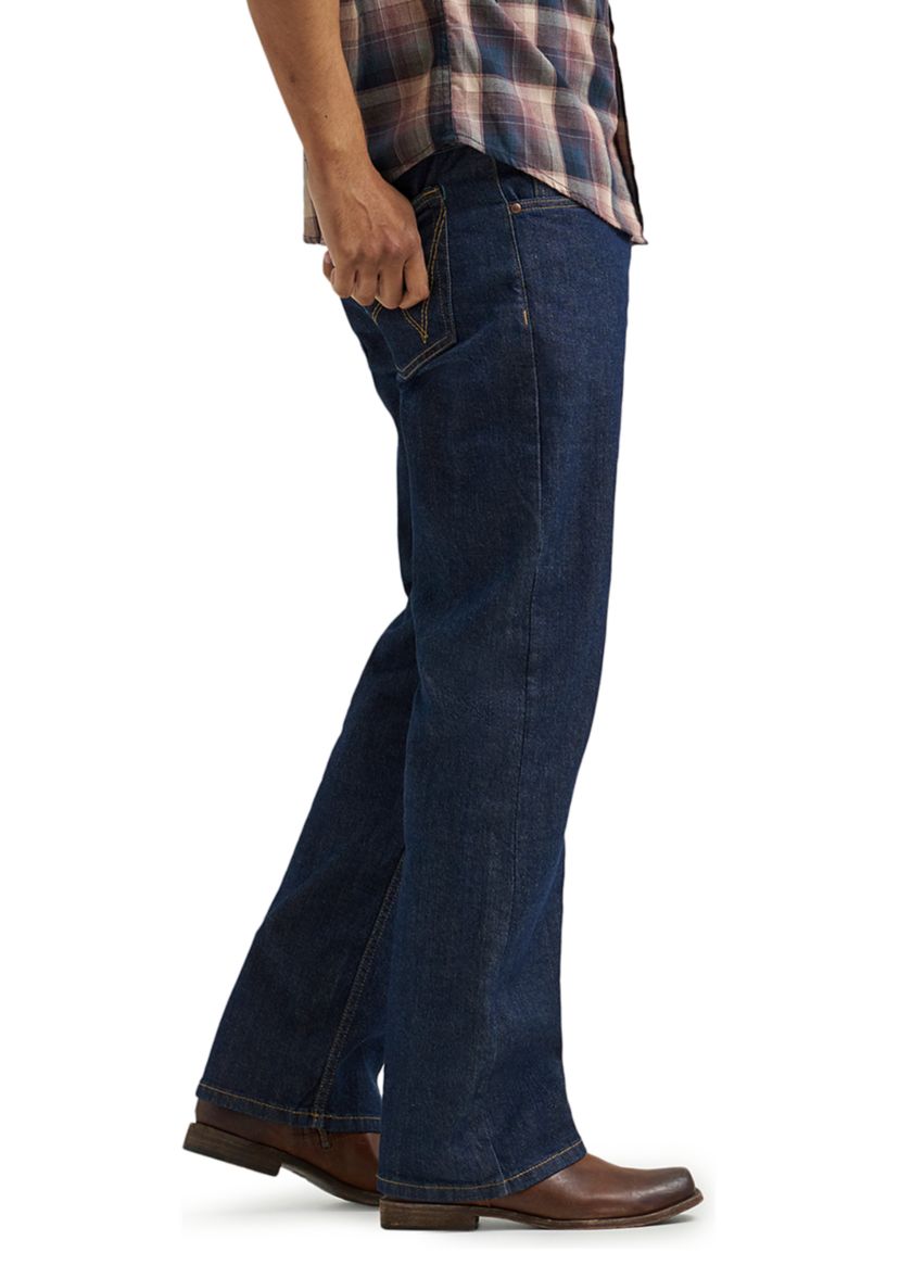 Mens Relaxed Bootcut Jeans