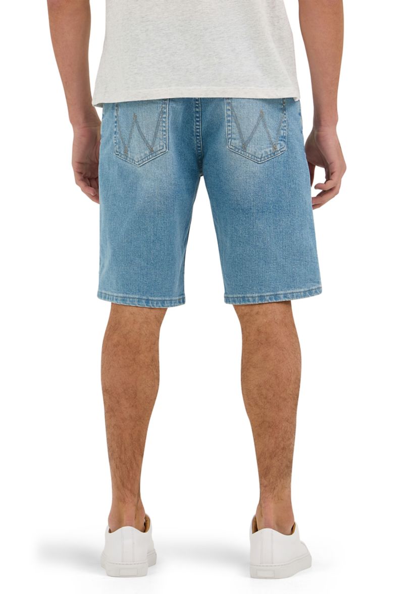 Mens 5 Pocket Stretch Denim Shorts