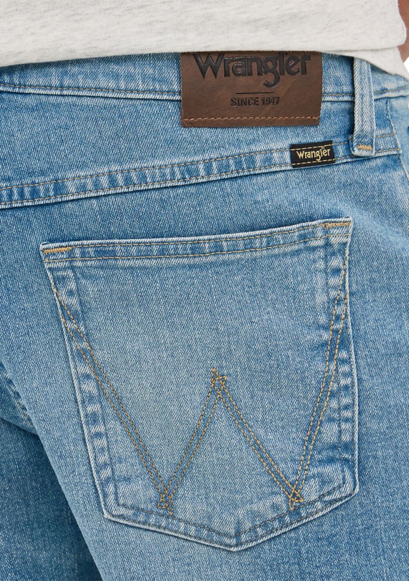 Mens 5 Pocket Stretch Denim Shorts