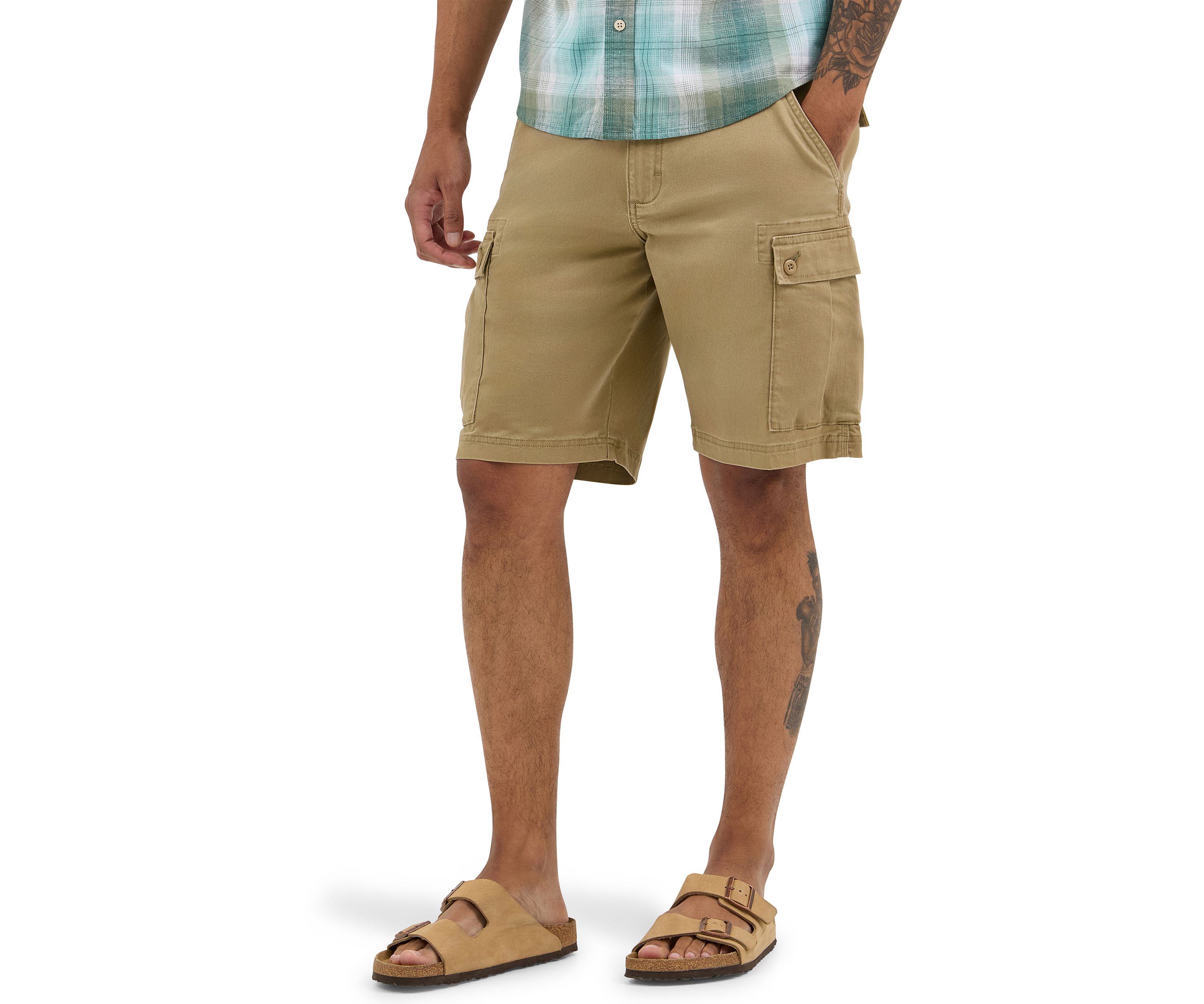 Mens 10.5 Stretch Ripstop Cargo Shorts