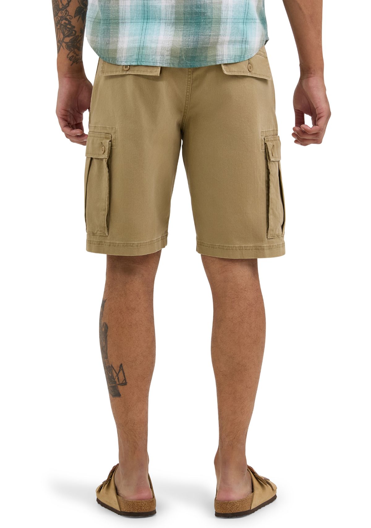 Mens 10.5 Stretch Ripstop Cargo Shorts