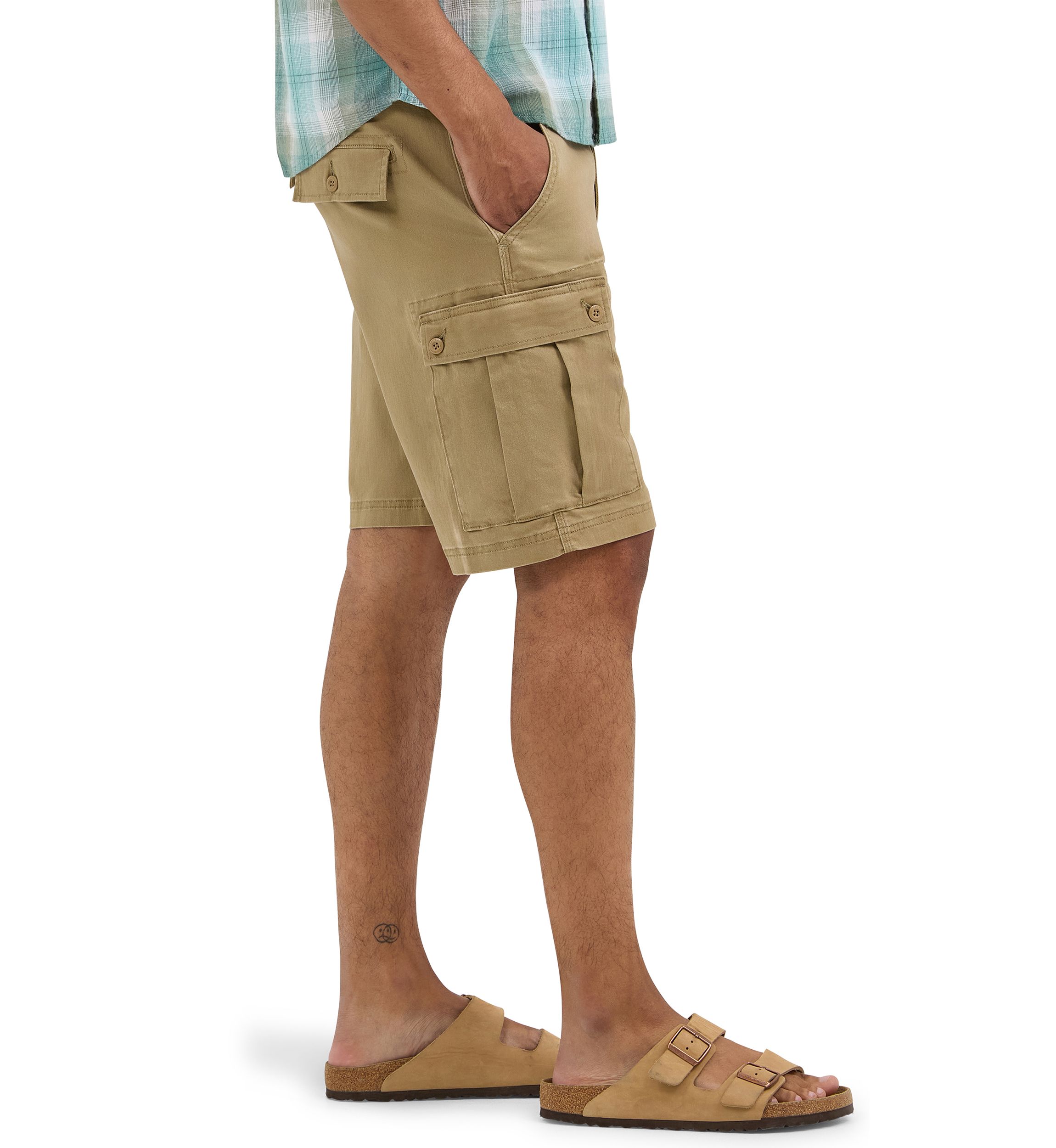 Mens 10.5 Stretch Ripstop Cargo Shorts