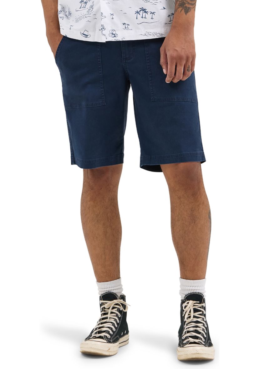 Mens Utility Fatigue 10 Flat Front Shorts