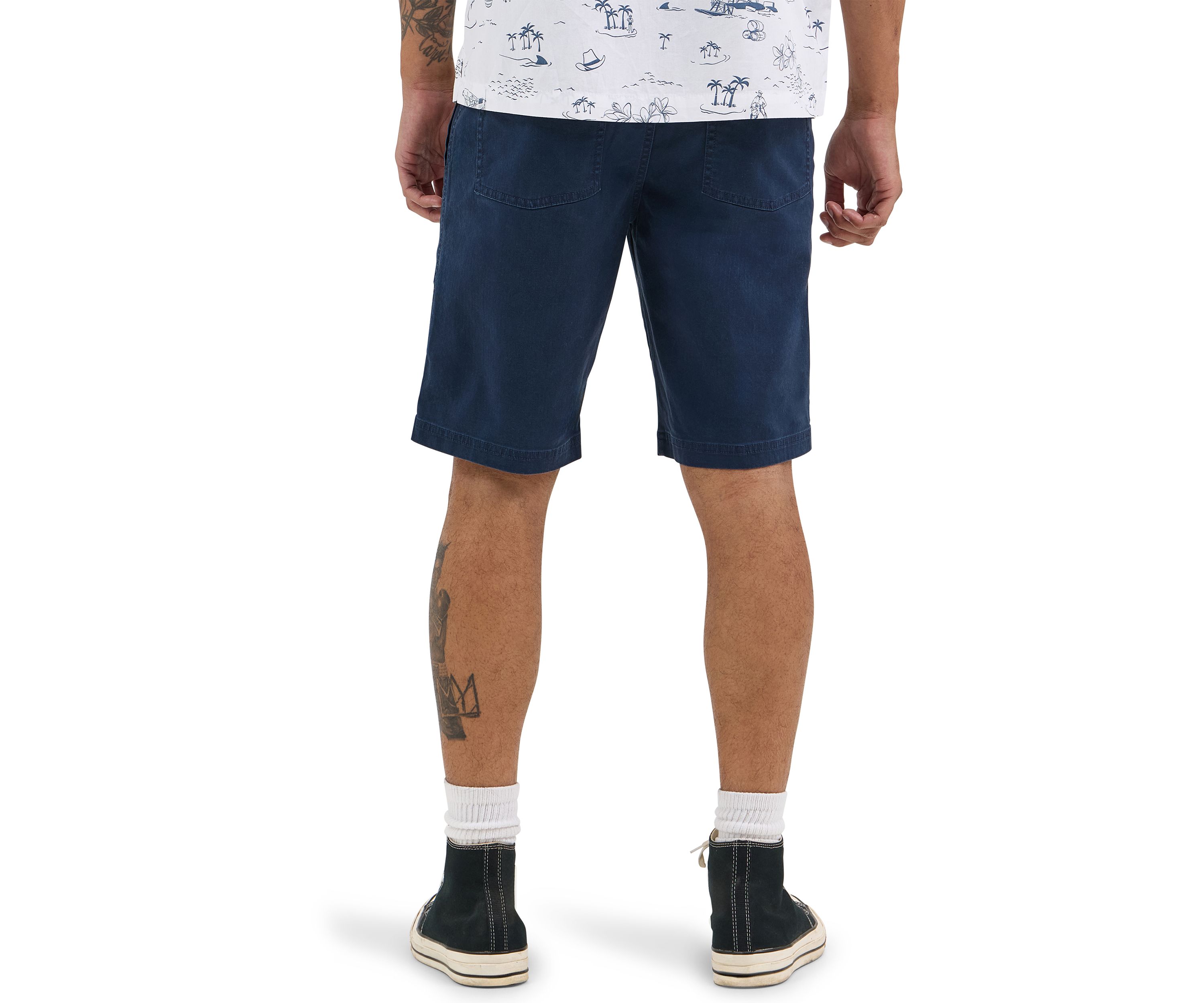 Mens Utility Fatigue 10 Flat Front Shorts