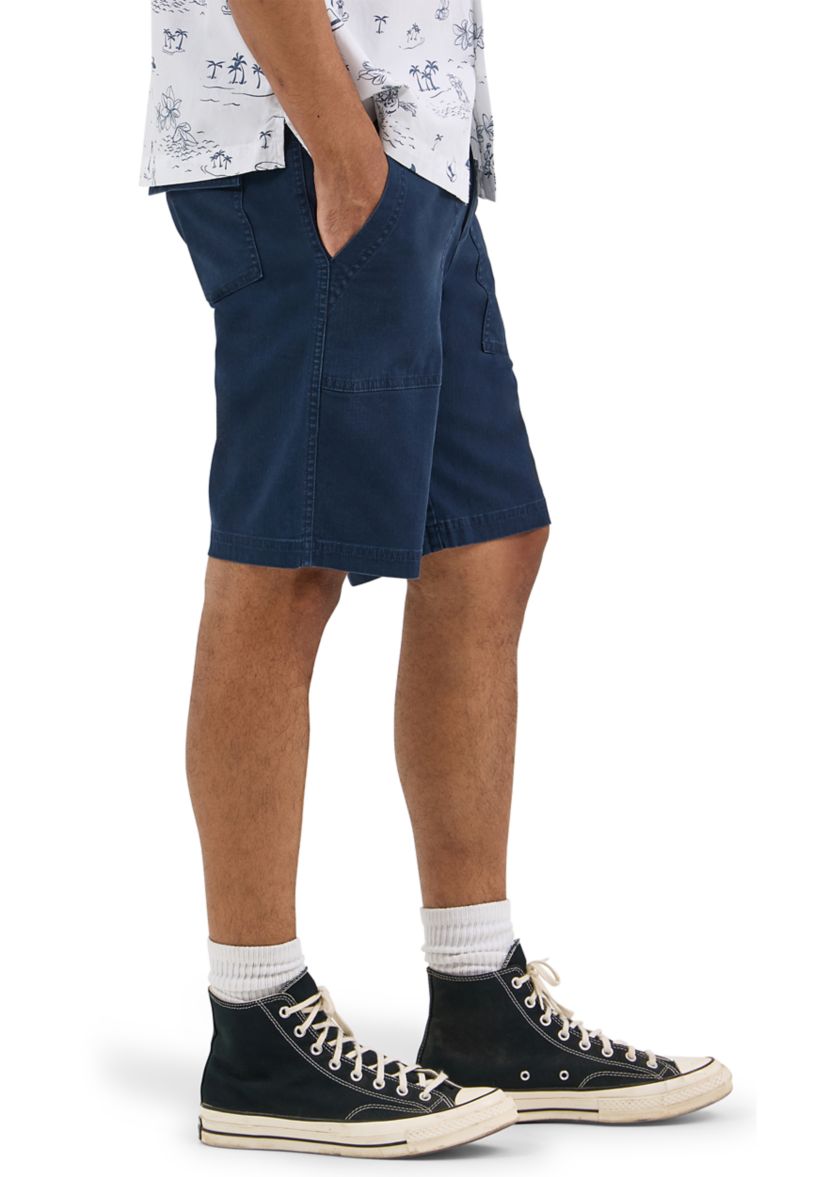 Mens Utility Fatigue 10 Flat Front Shorts