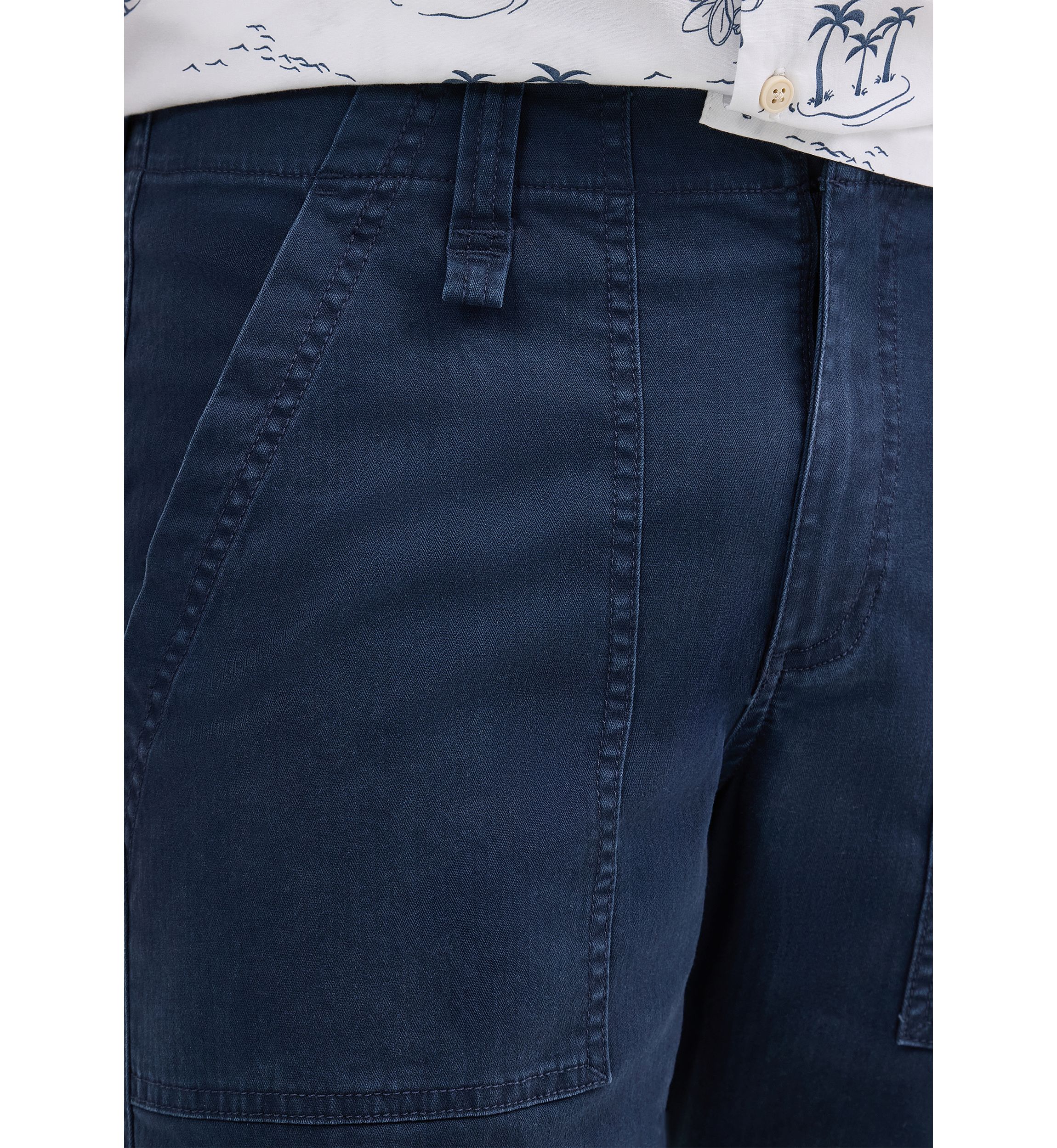 Mens Utility Fatigue 10 Flat Front Shorts