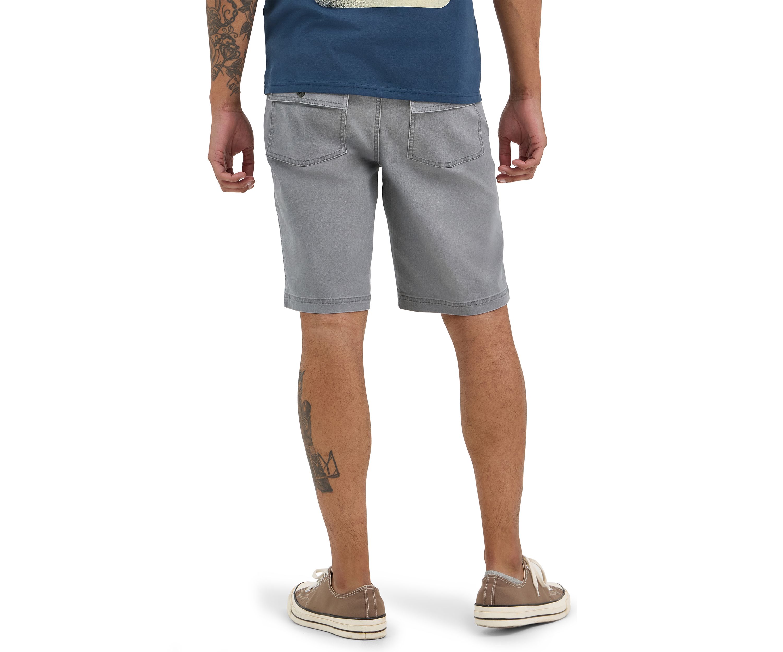 Mens Utility Fatigue 10 Flat Front Shorts