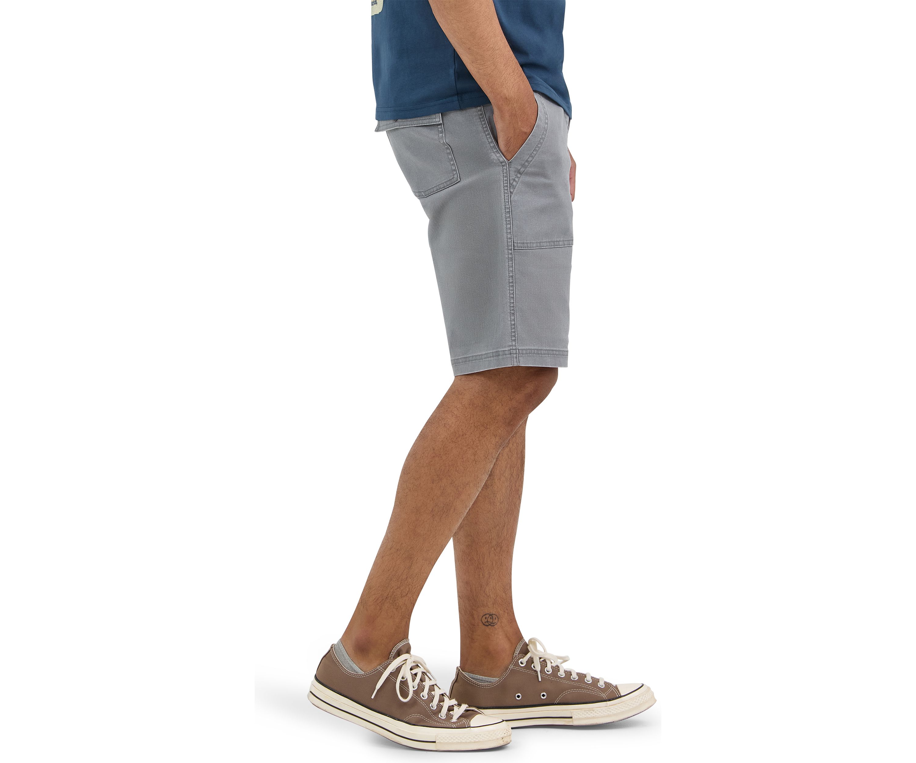 Mens Utility Fatigue 10 Flat Front Shorts
