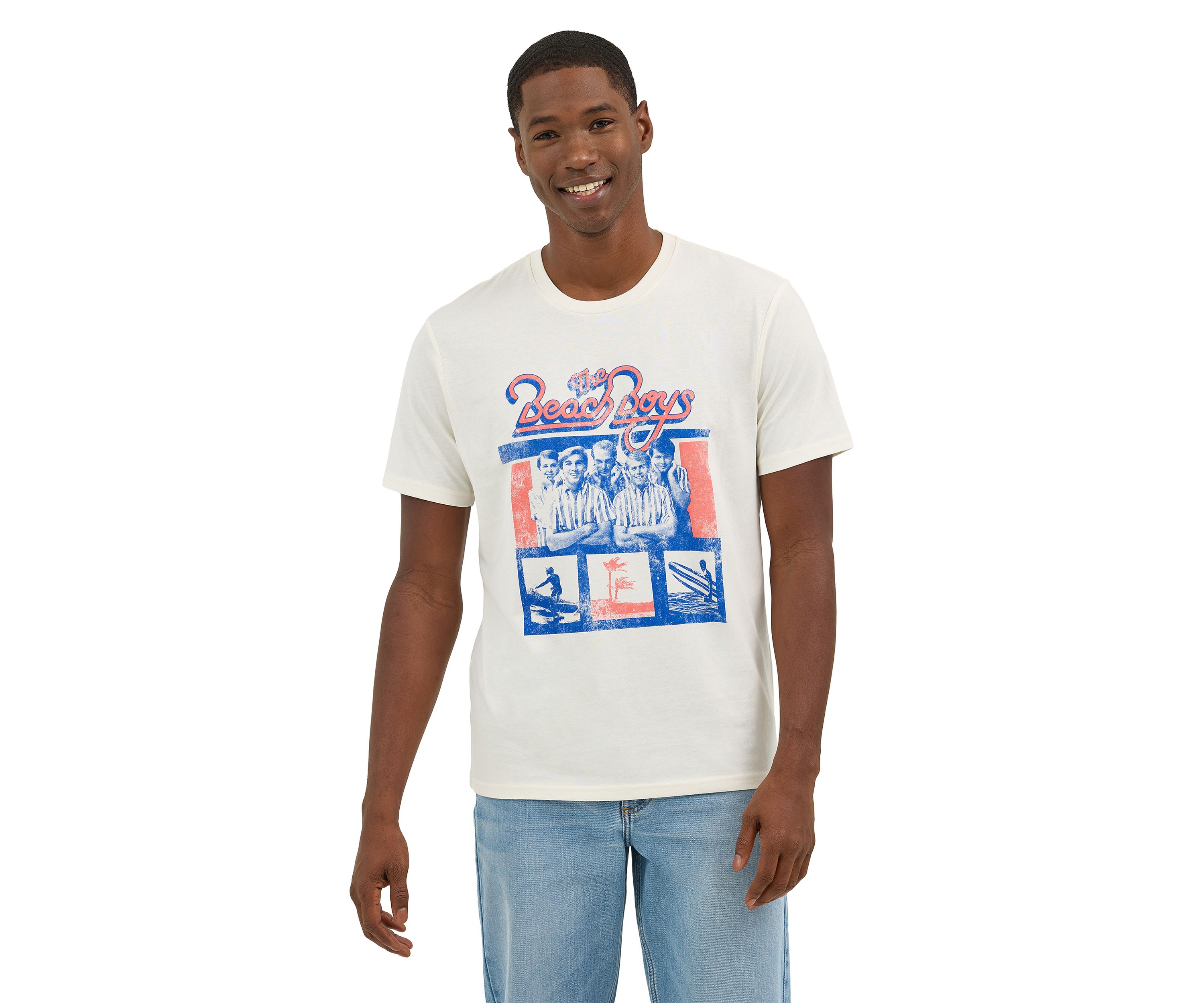 Mens Beach Boys Good Vibes Graphic T-Shirt