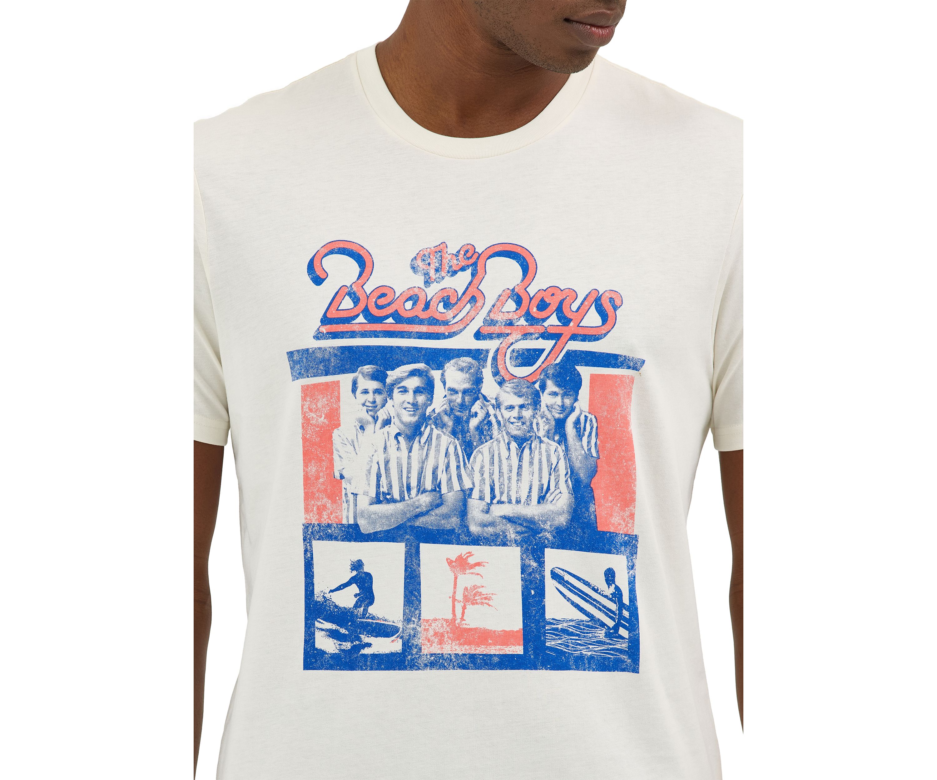 Mens Beach Boys Good Vibes Graphic T-Shirt