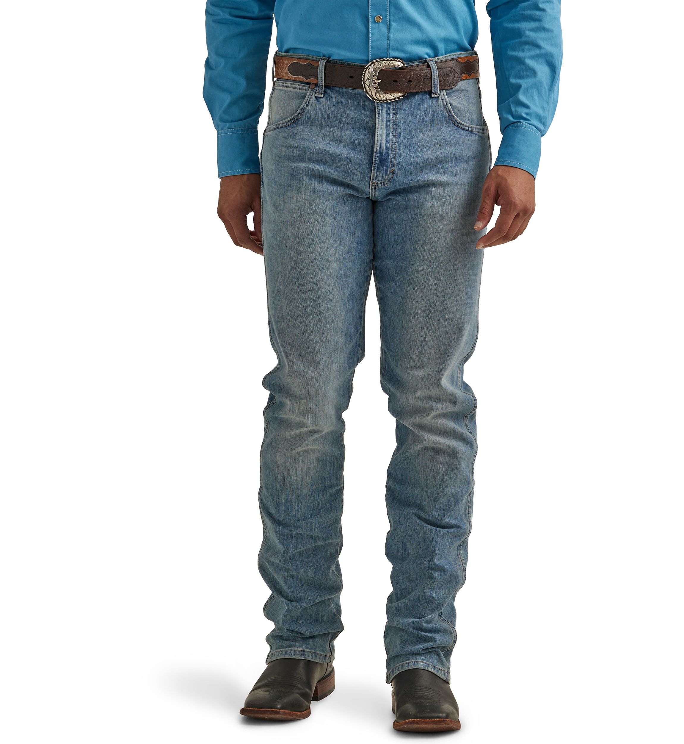 Mens Retro Slim Straight Jeans