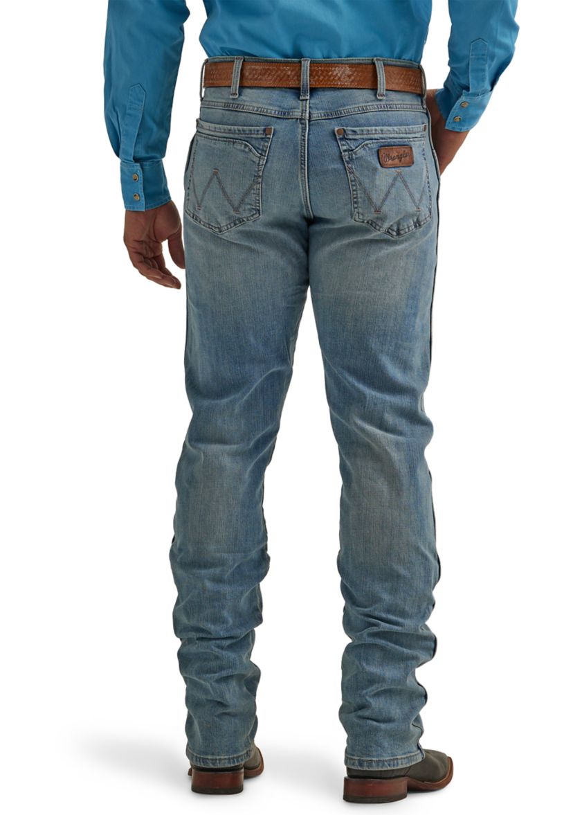 Mens Retro Slim Straight Jeans