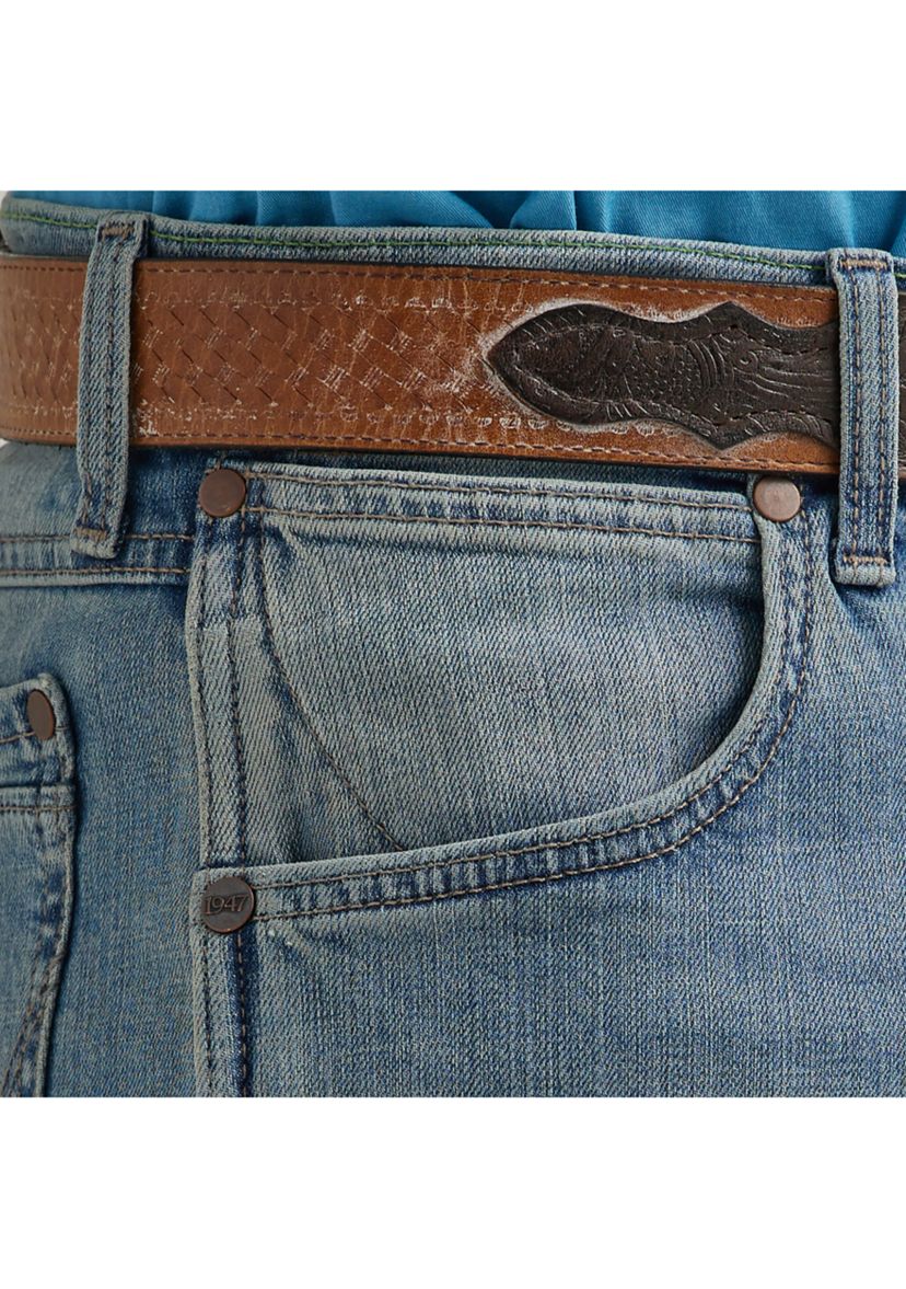 Mens Retro Slim Straight Jeans