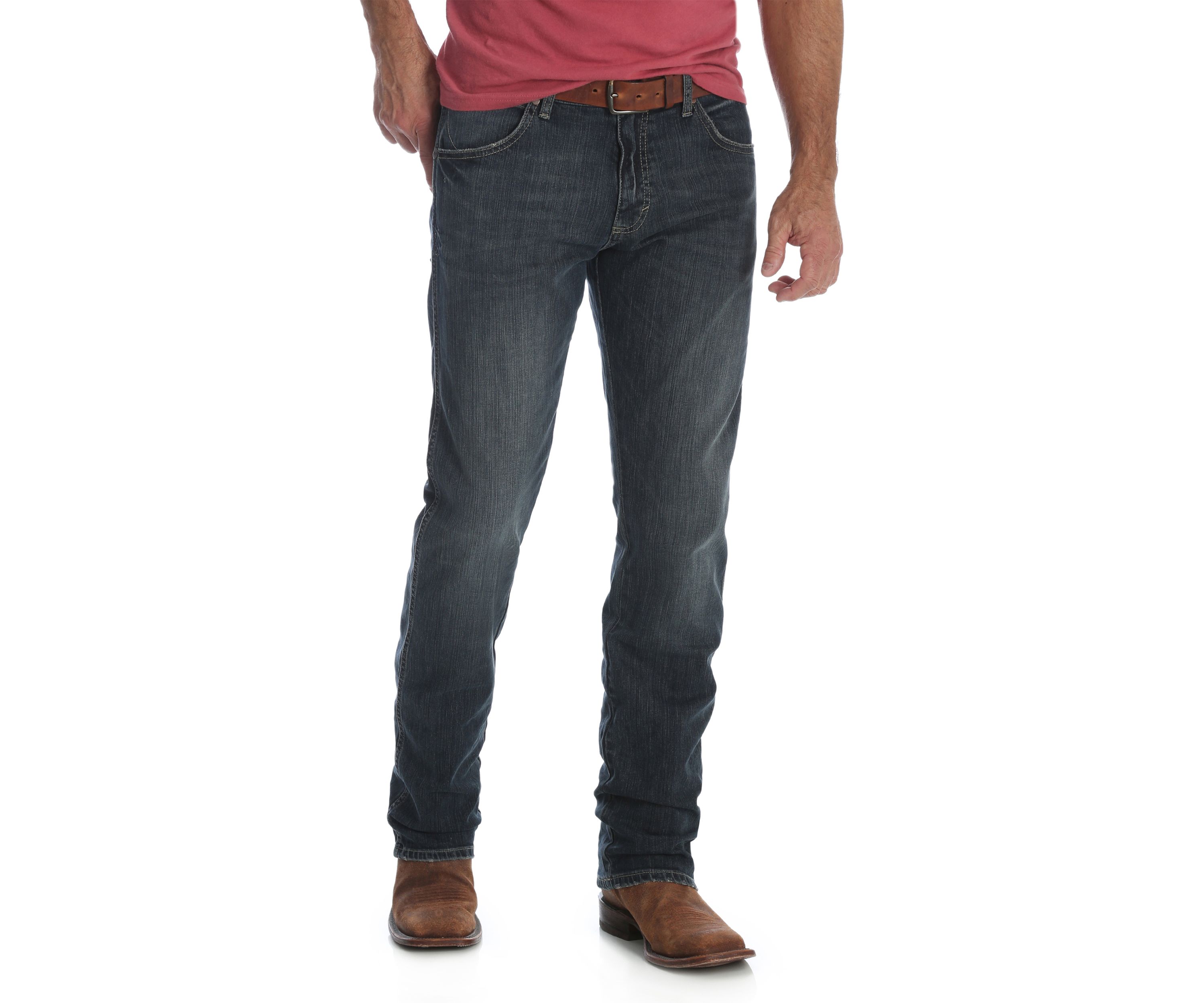 Mens Retro Slim Straight Jeans