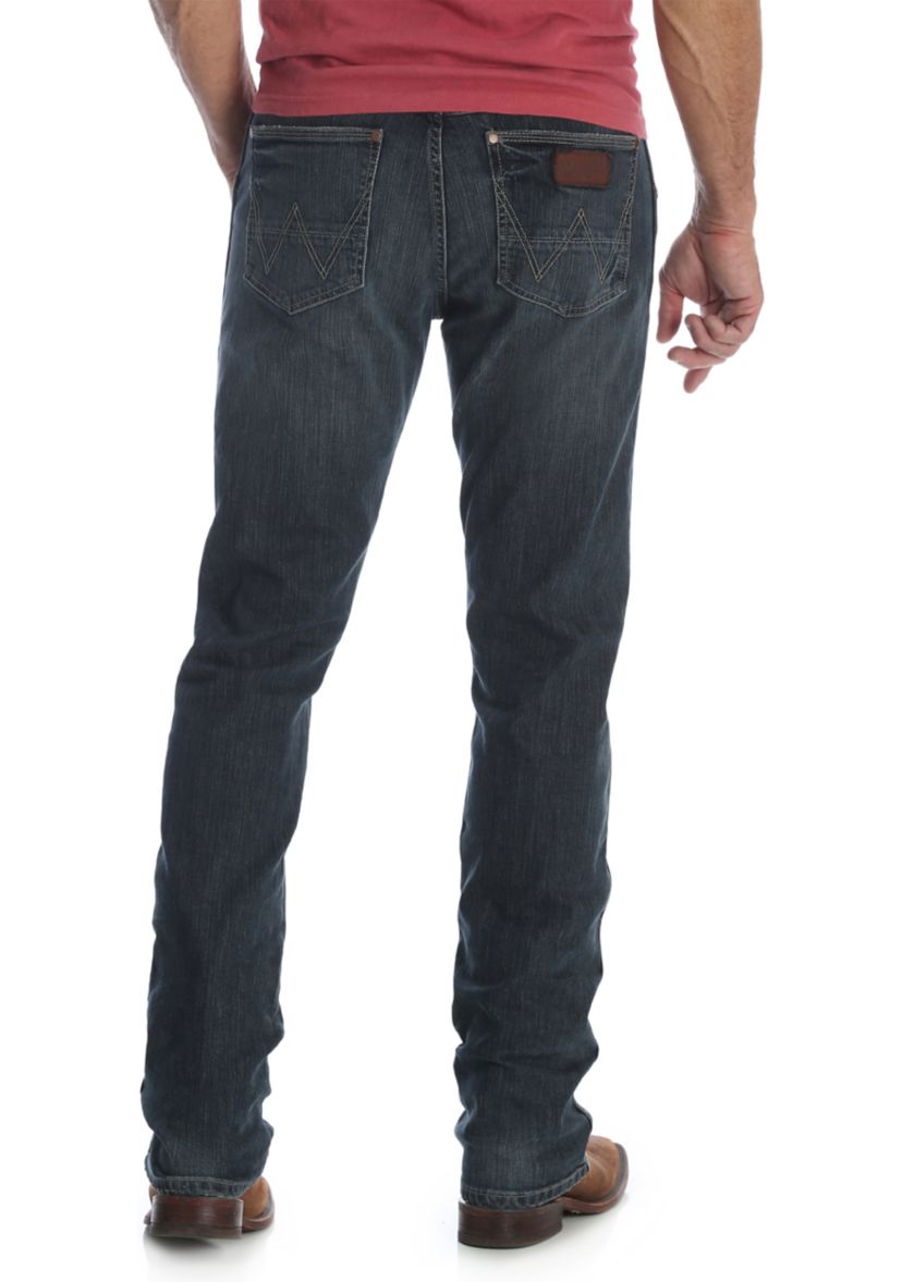 Mens Retro Slim Straight Jeans