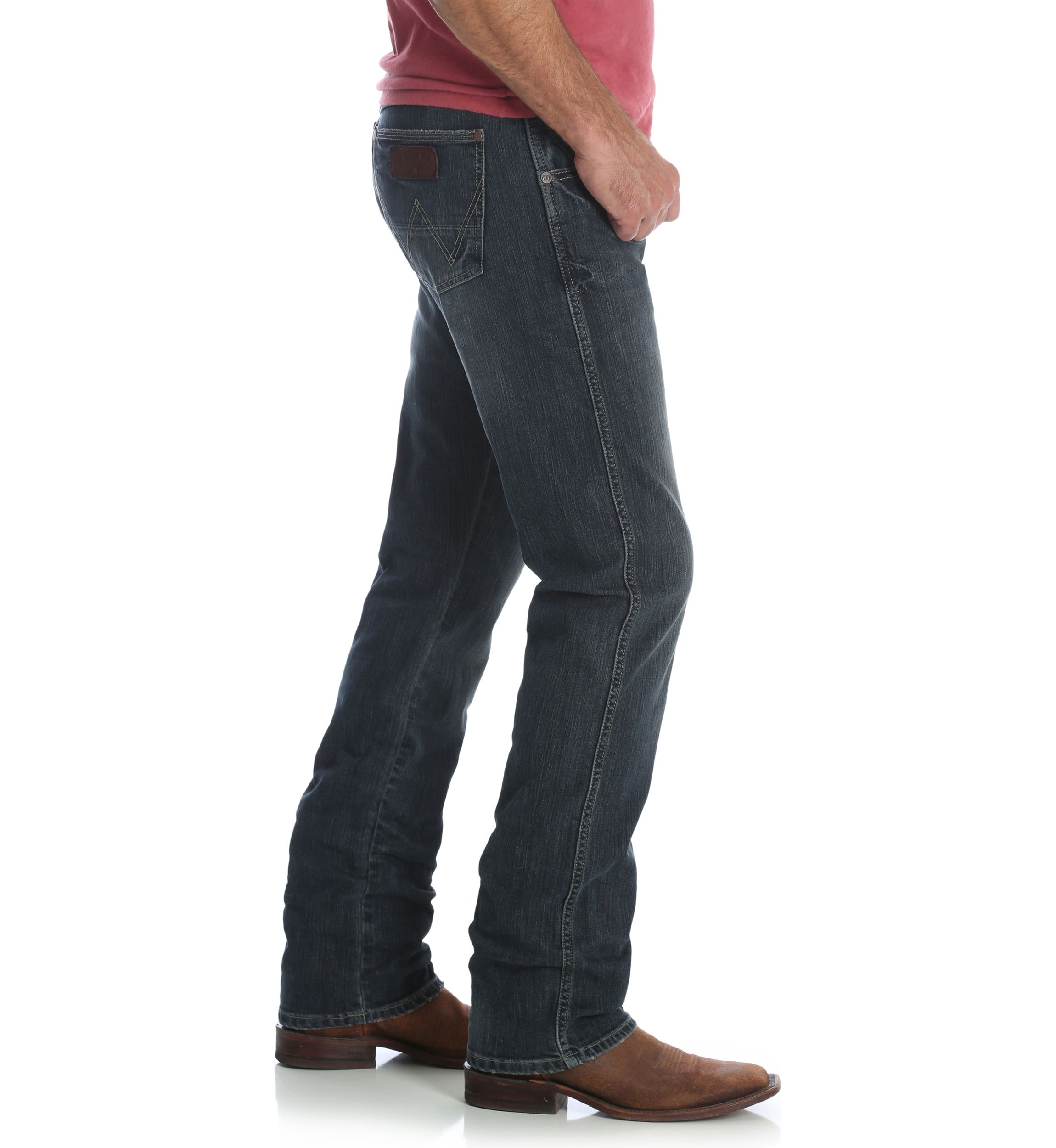 Mens Retro Slim Straight Jeans