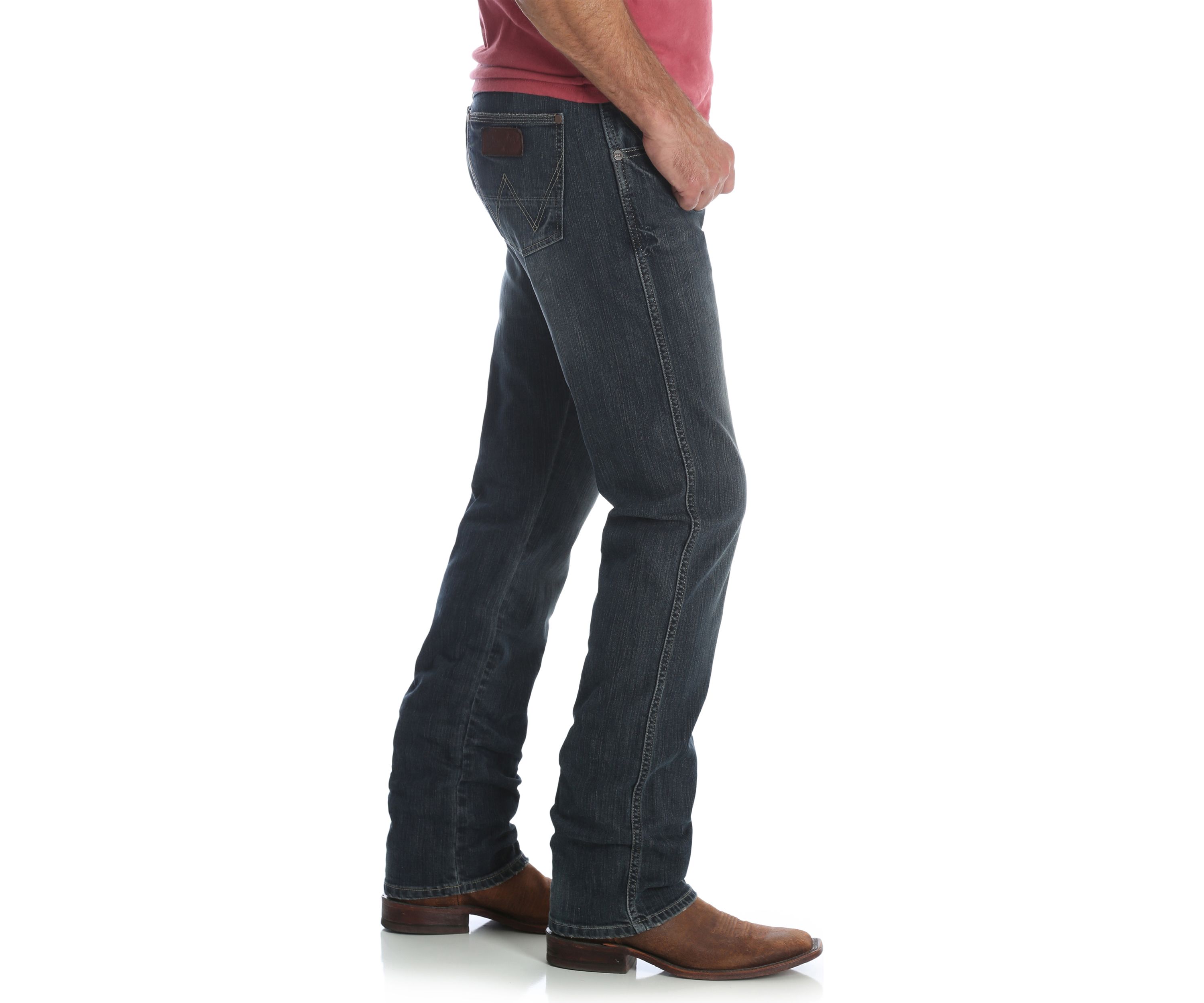 Mens Retro Slim Straight Jeans
