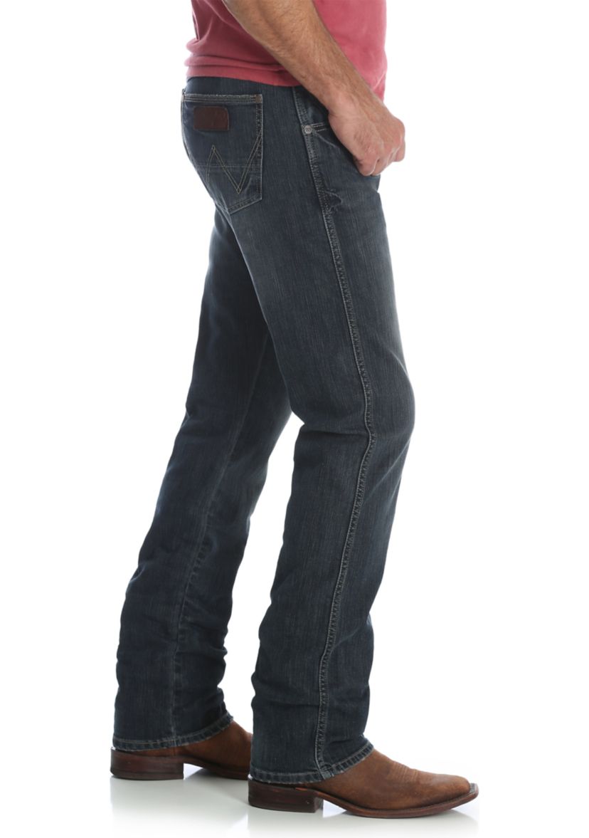 Mens Retro Slim Straight Jeans