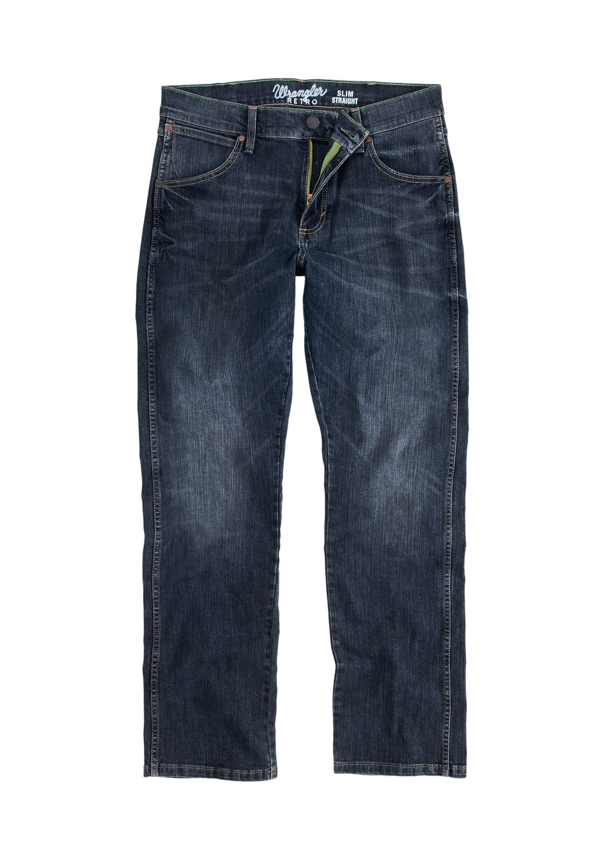 Mens Retro Slim Straight Jeans