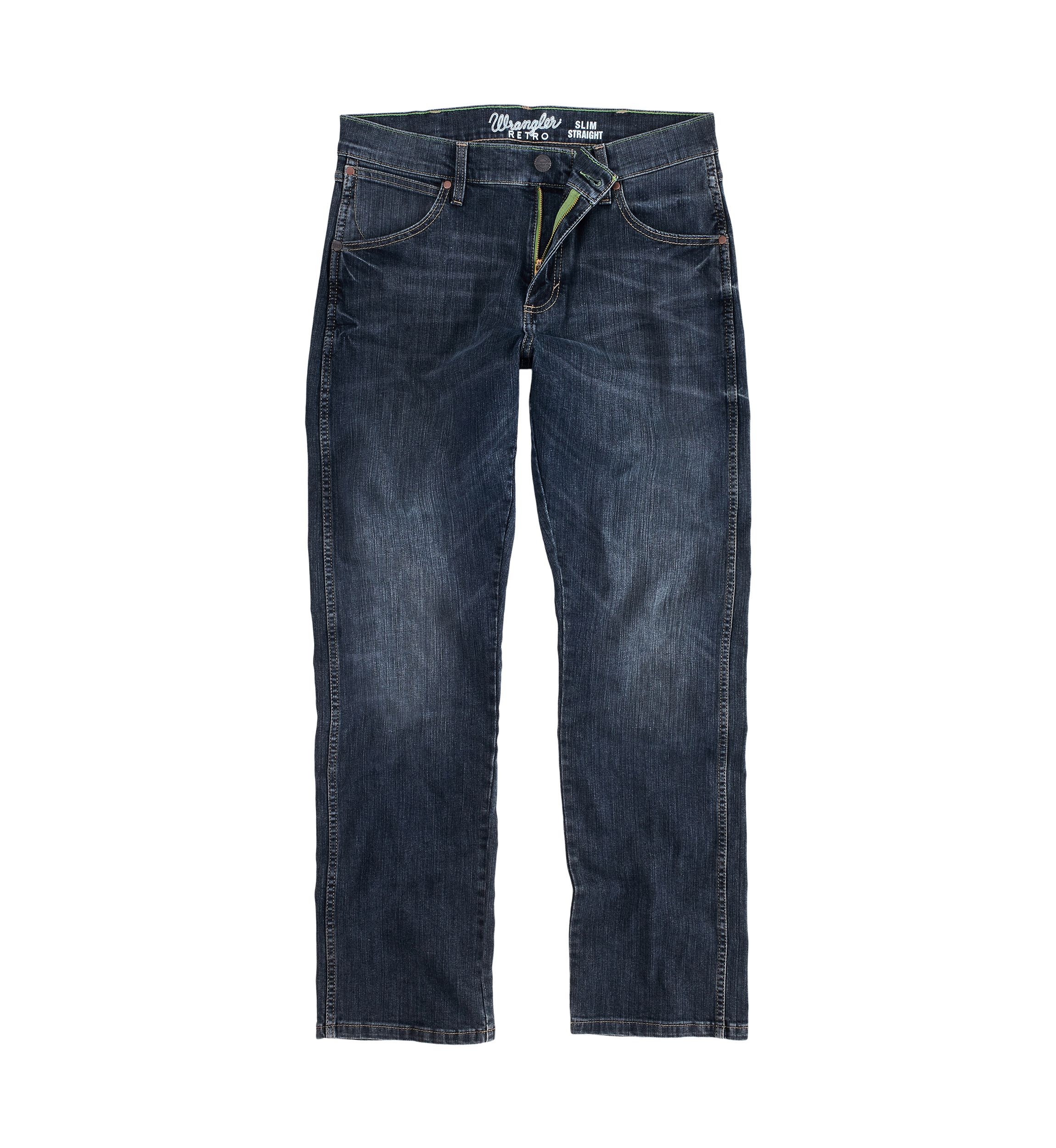 Mens Retro Slim Straight Jeans