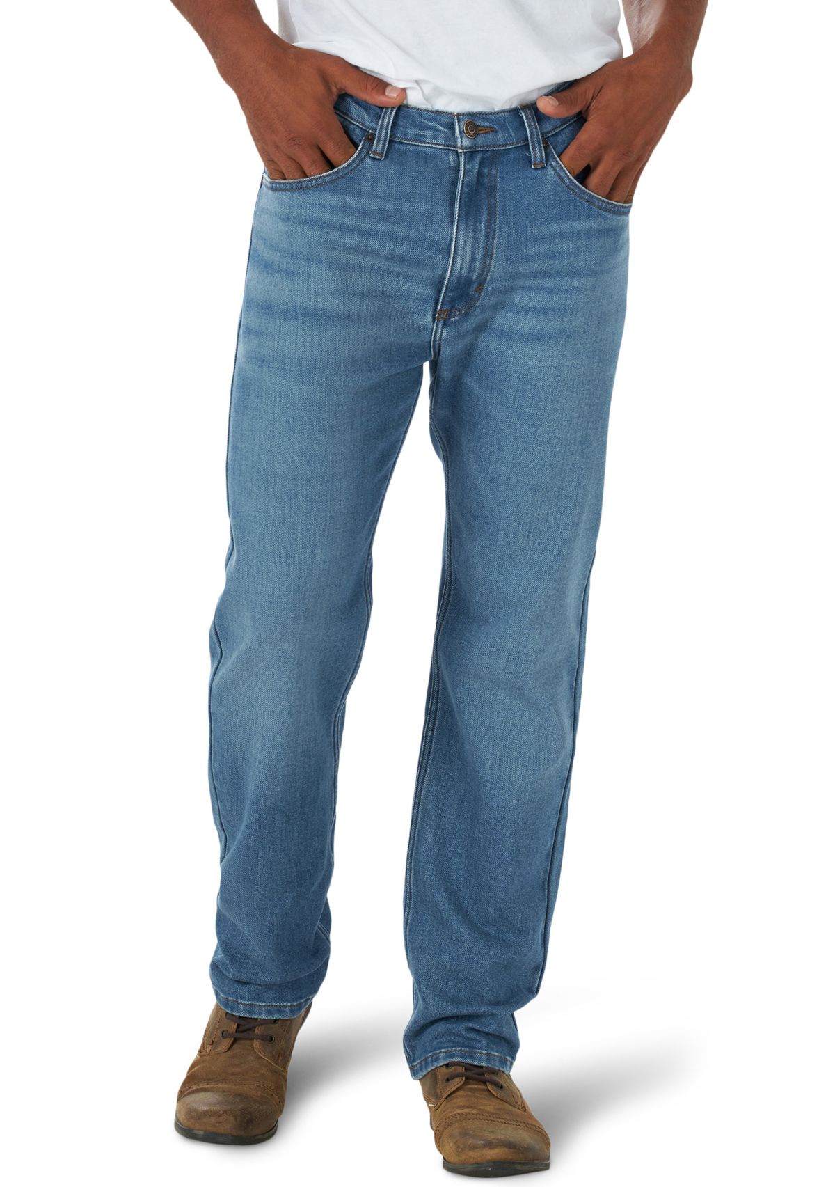 Mens Naval Regular Fit Jeans 