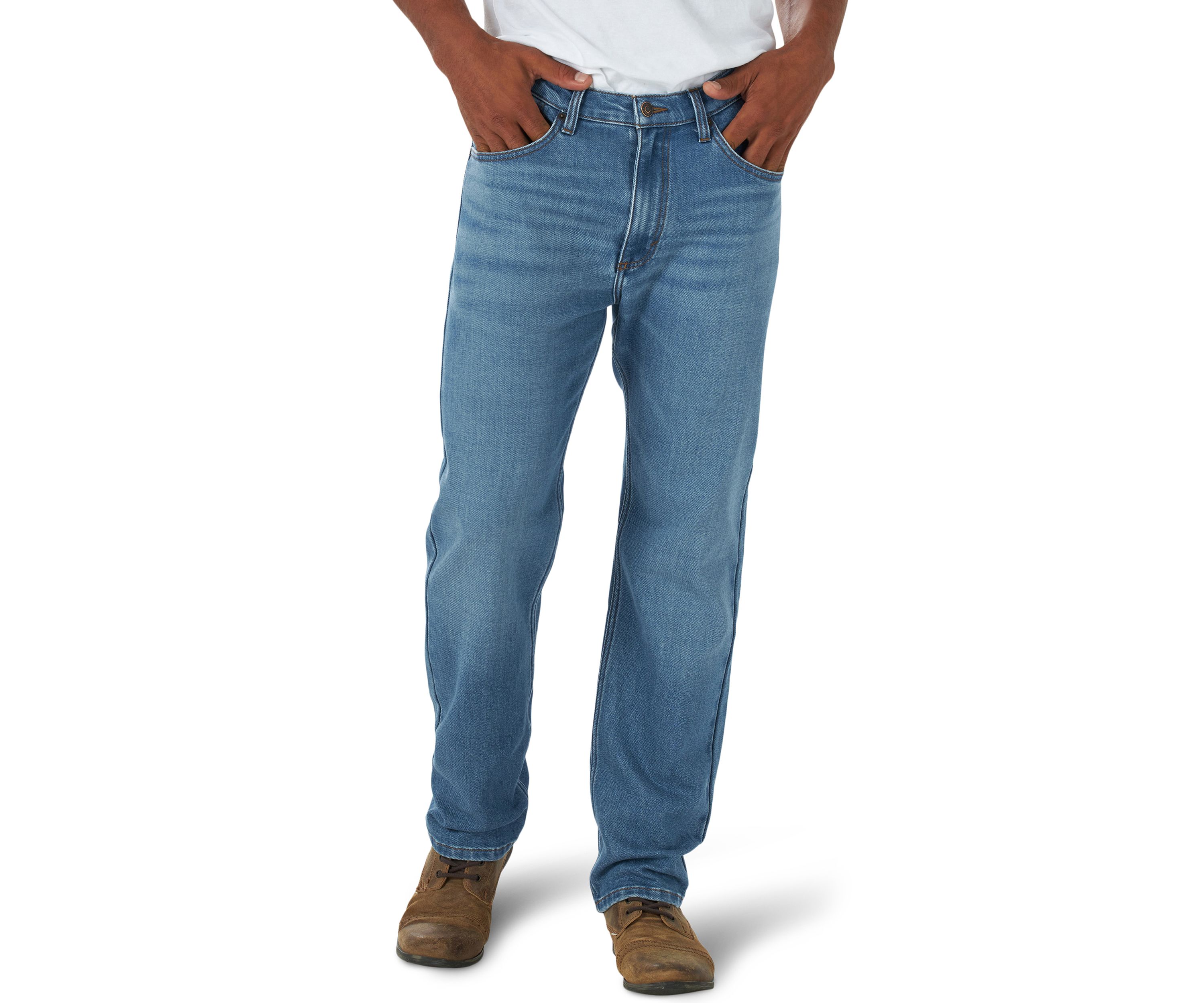 Mens Naval Regular Fit Jeans 