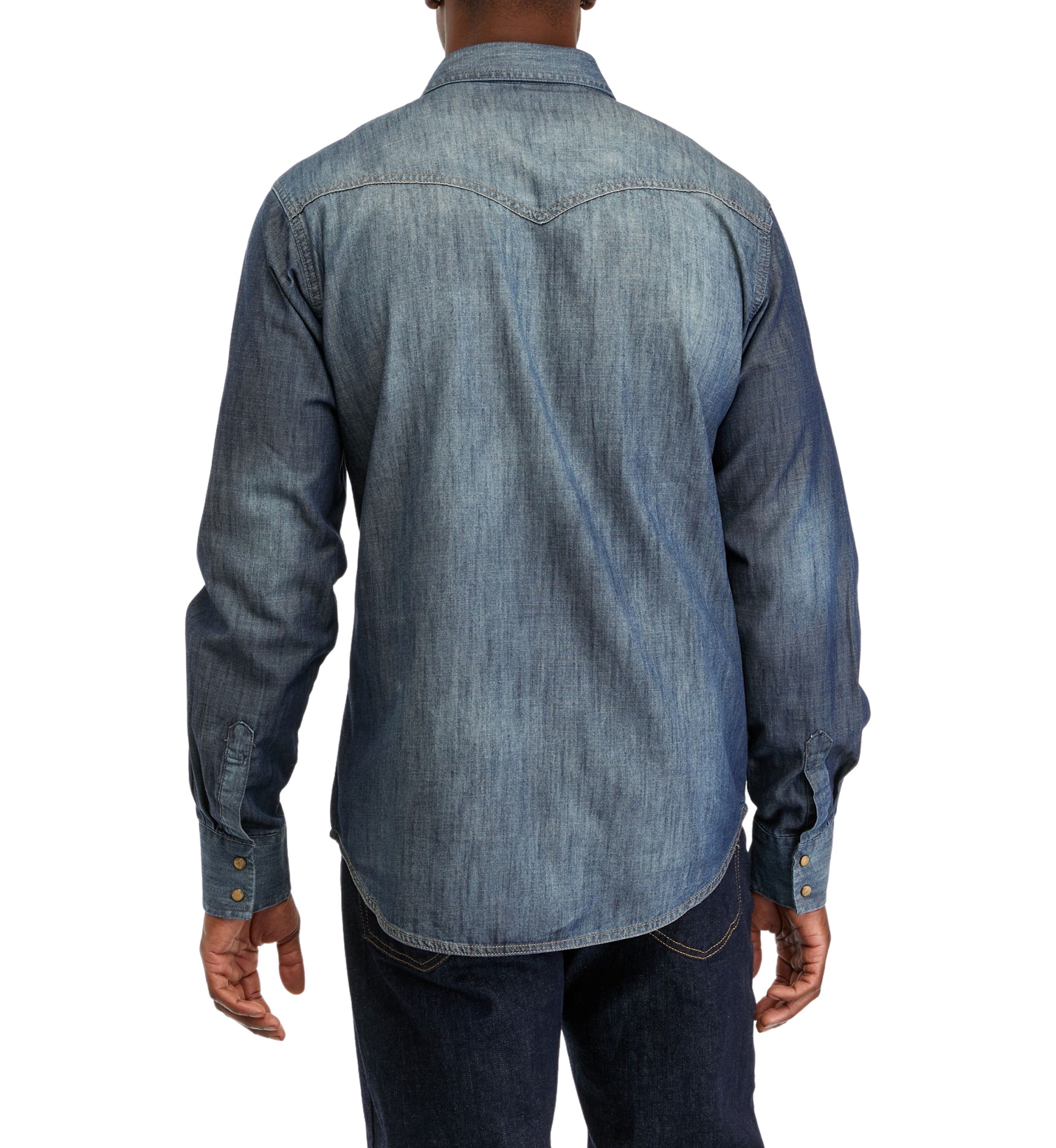 Retro Western Denim Shirt