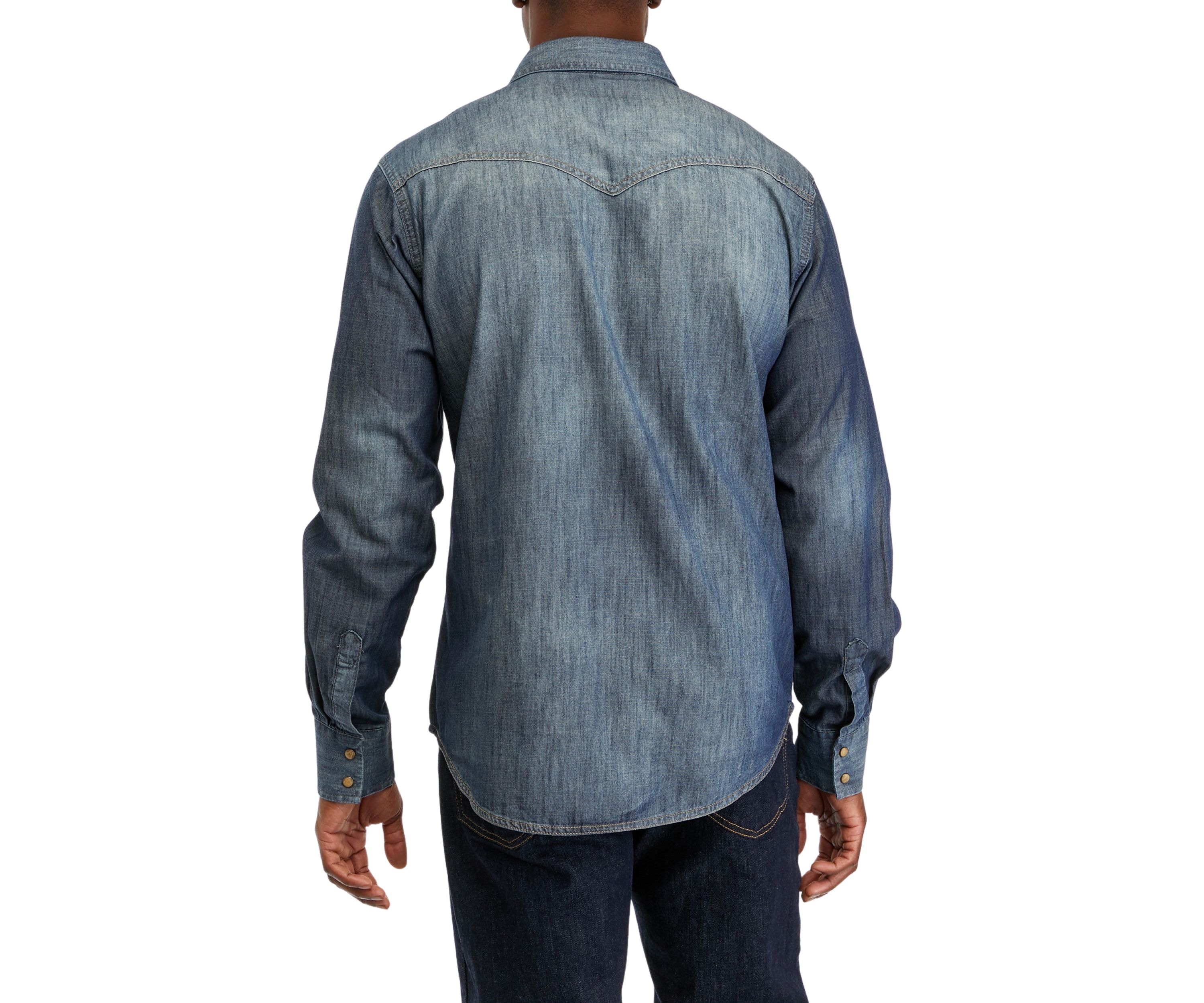 Retro Western Denim Shirt