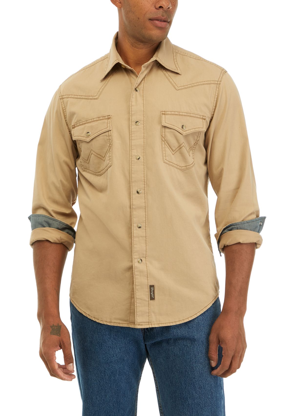 Mens Retro Western Shirt