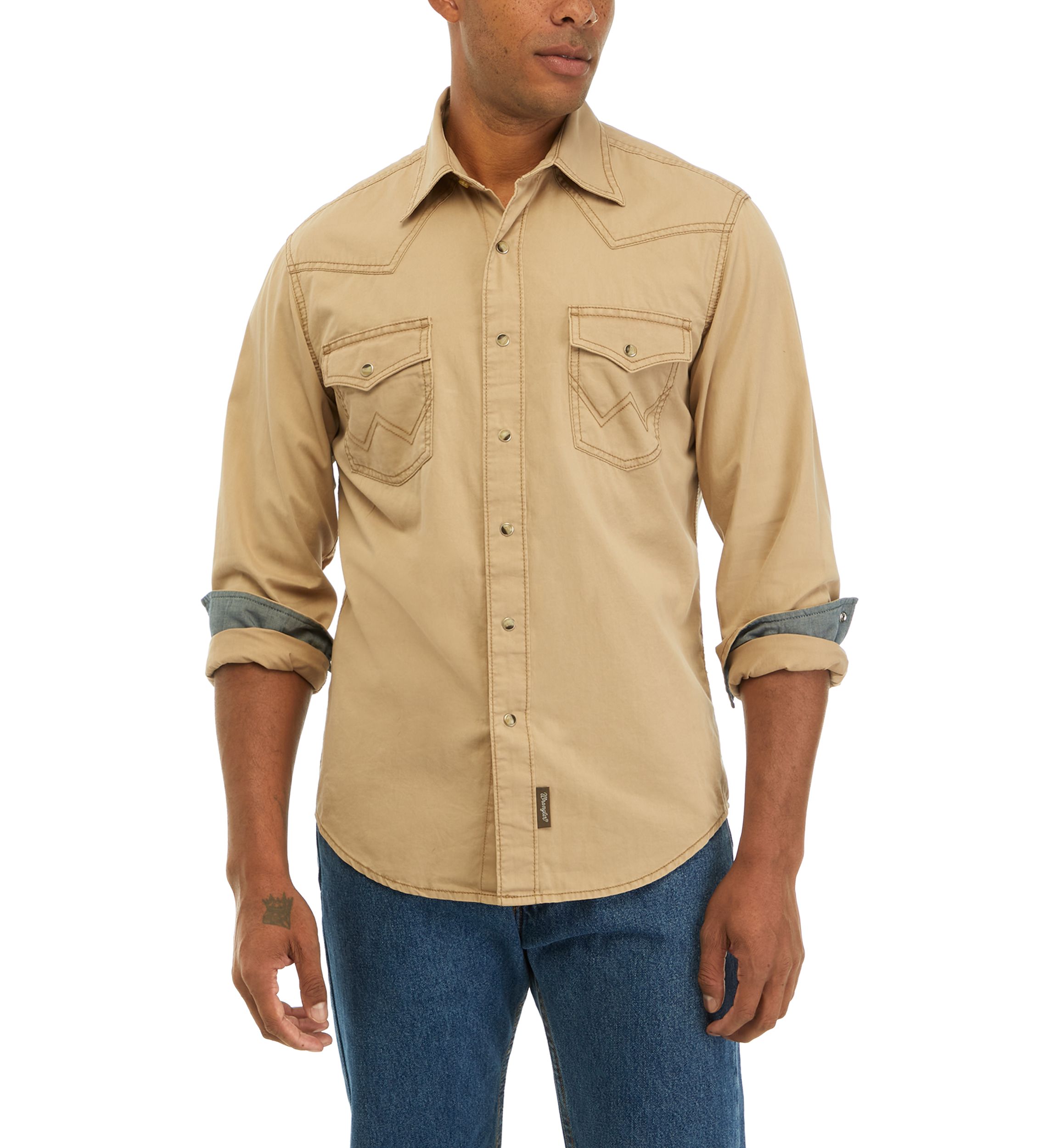 Mens Retro Western Shirt